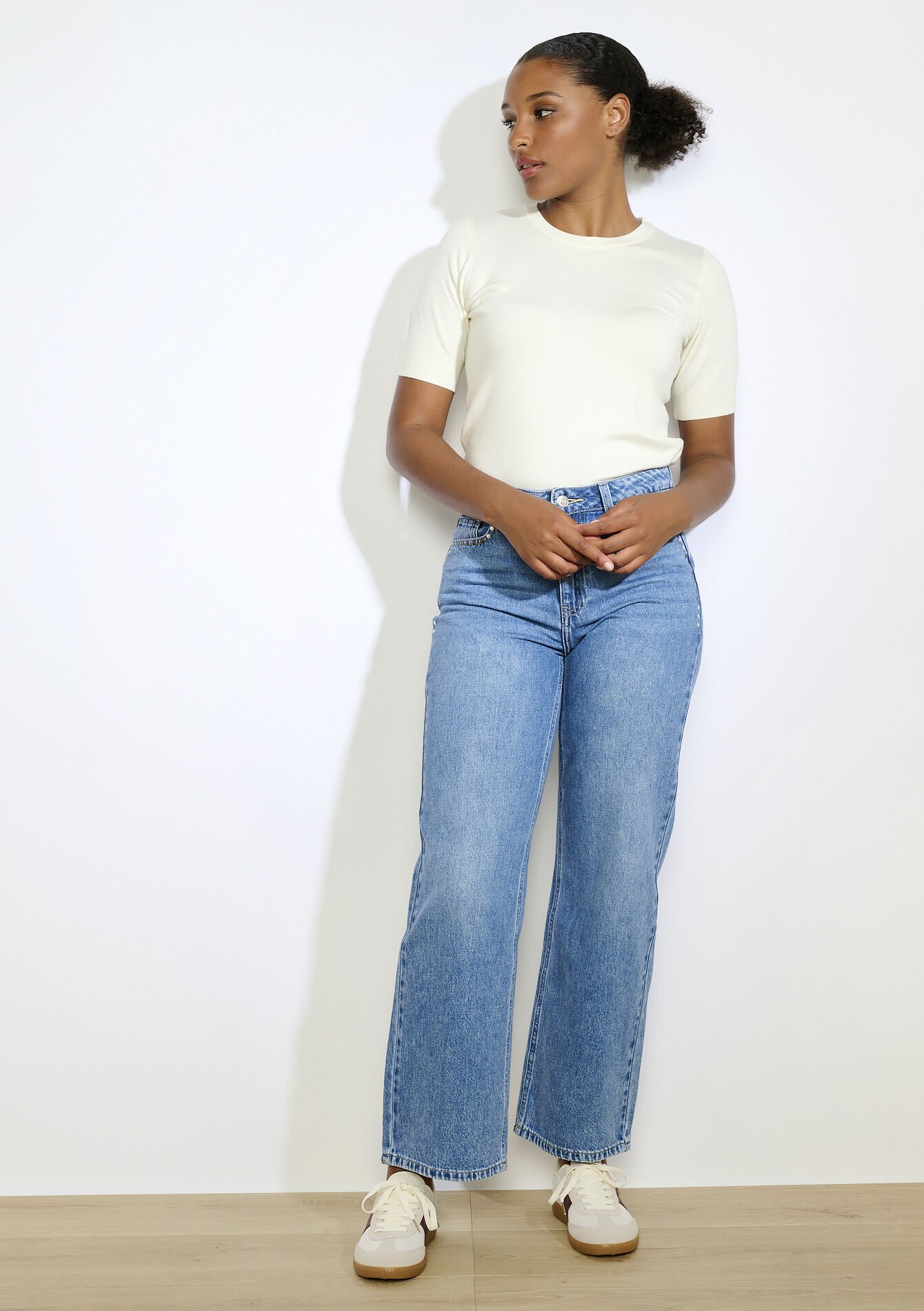 Geribbelde trui, Geribbelde trui - BLACK - 04006902