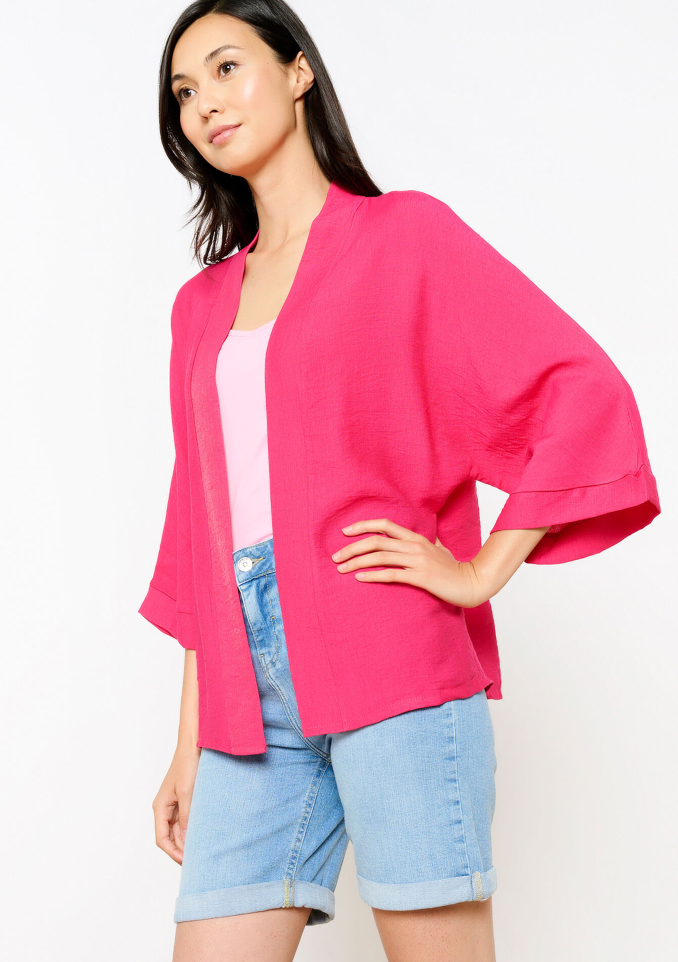 Fluid jacket, Fluid jacket - FUCHSIA - 09100941_5626
