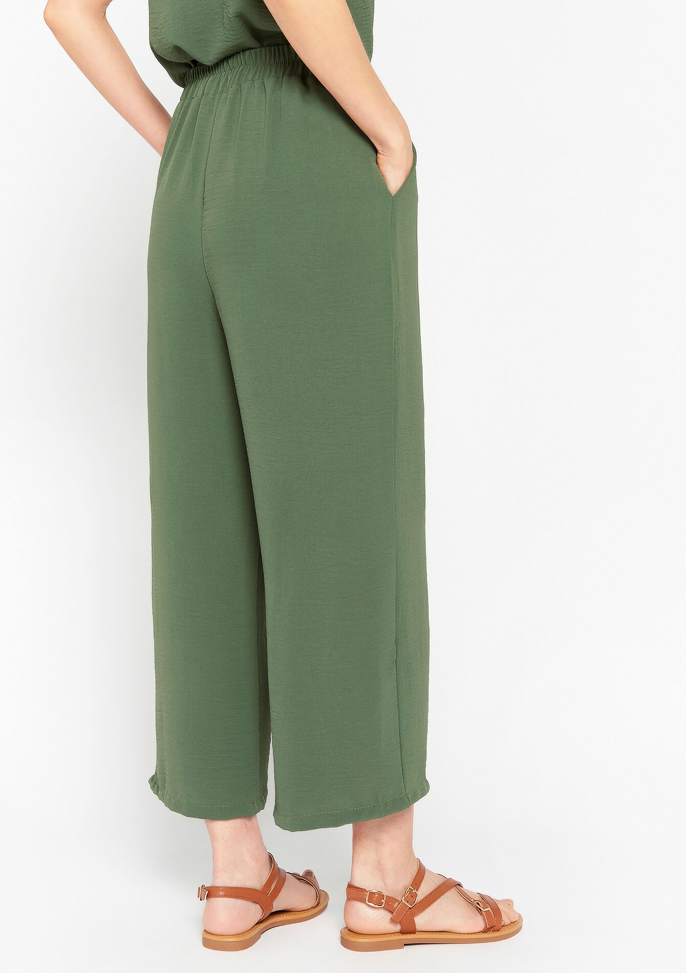 Wijde broek, Wijde broek - CORAL BRIGHT - 06600743