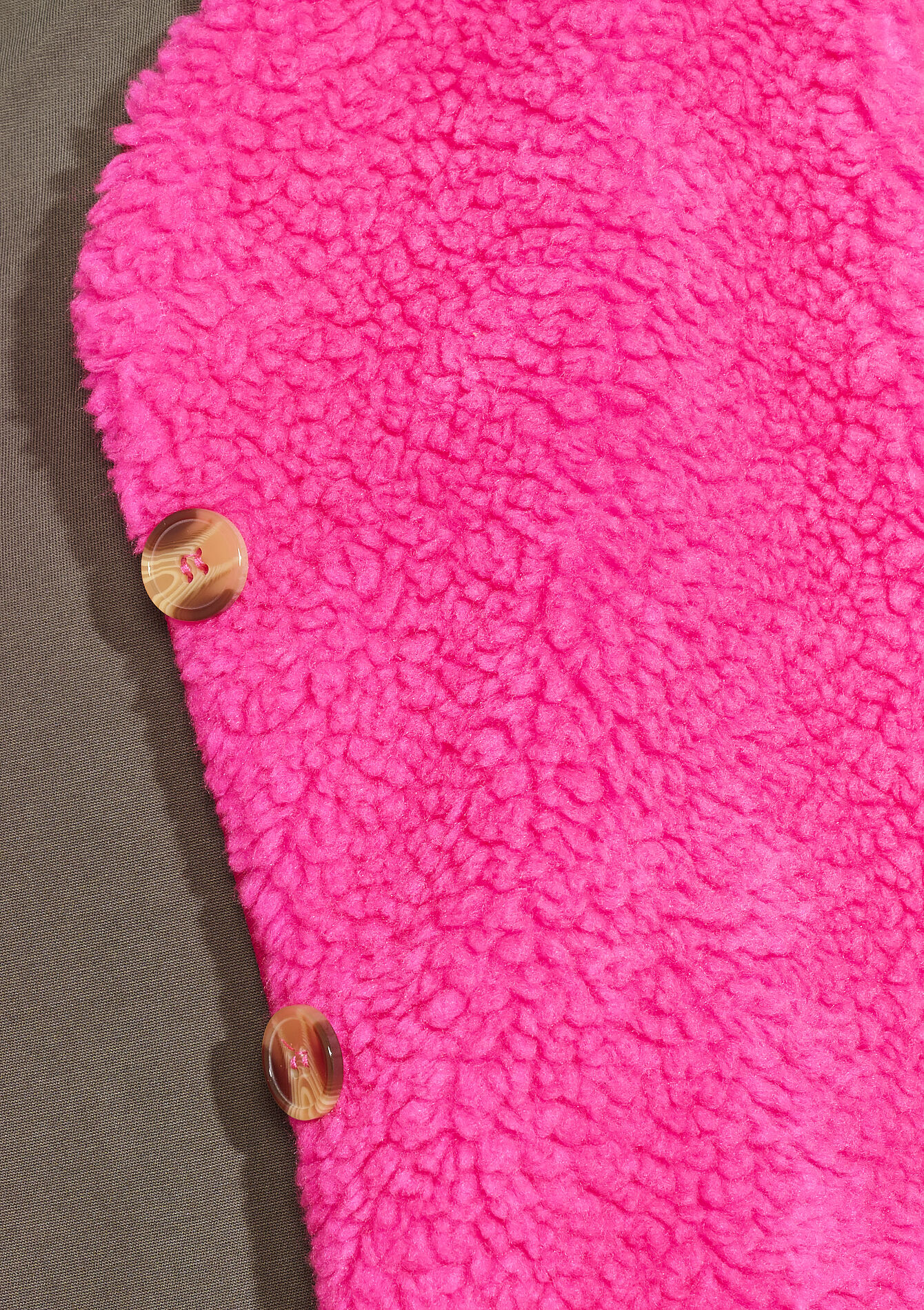 Zachte mouwloze bodywarmer, Zachte mouwloze bodywarmer - FLUO PINK - 09001486_5727