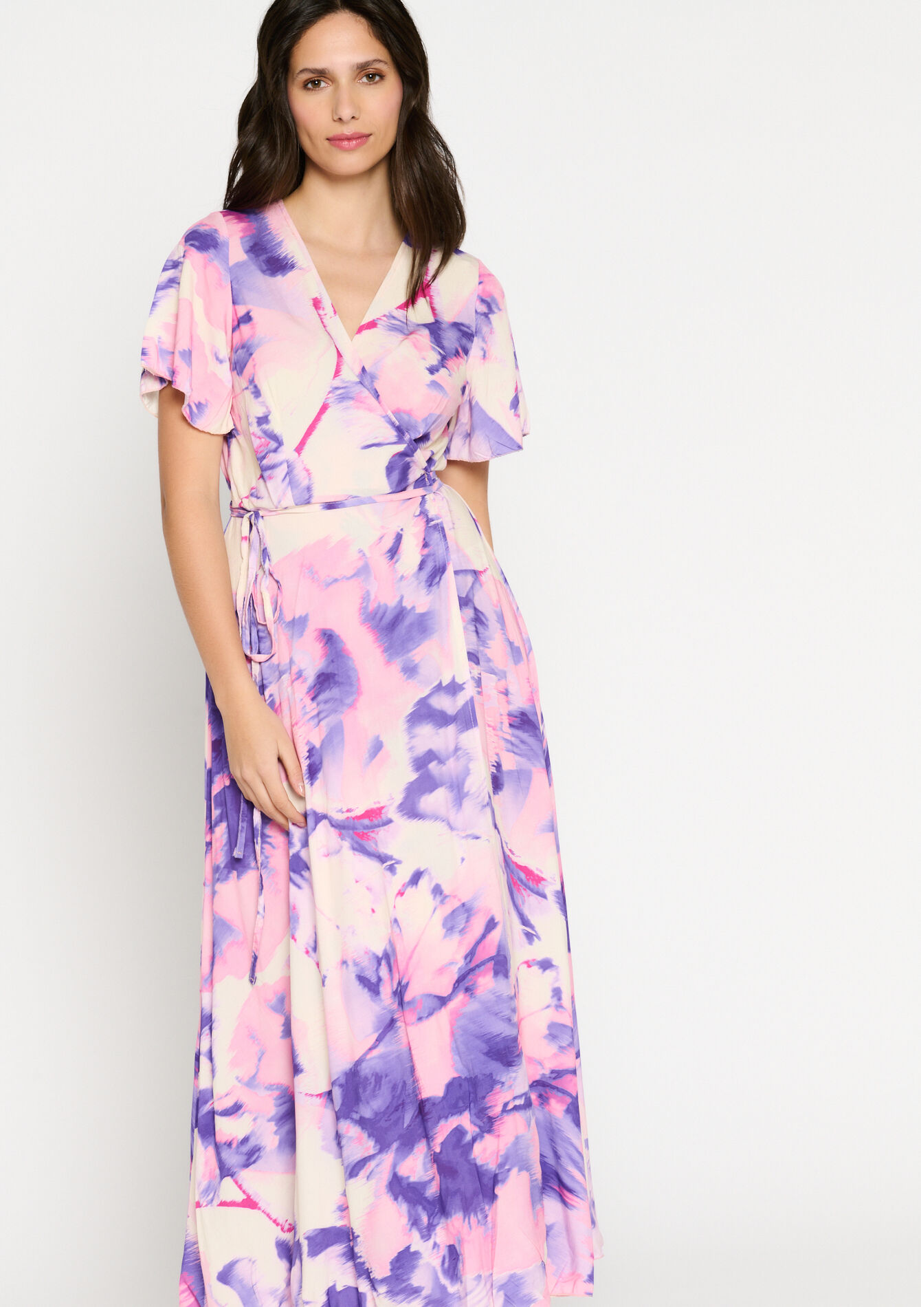 Maxi wikkeljurk, Maxi wikkeljurk - PINK BUBBLEGUM - 08602023_1477