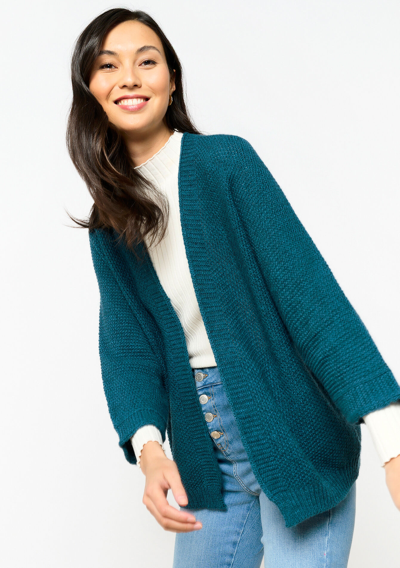 Cardigan en mailles, Cardigan en mailles - BLUE DUCK - 04101080_2922