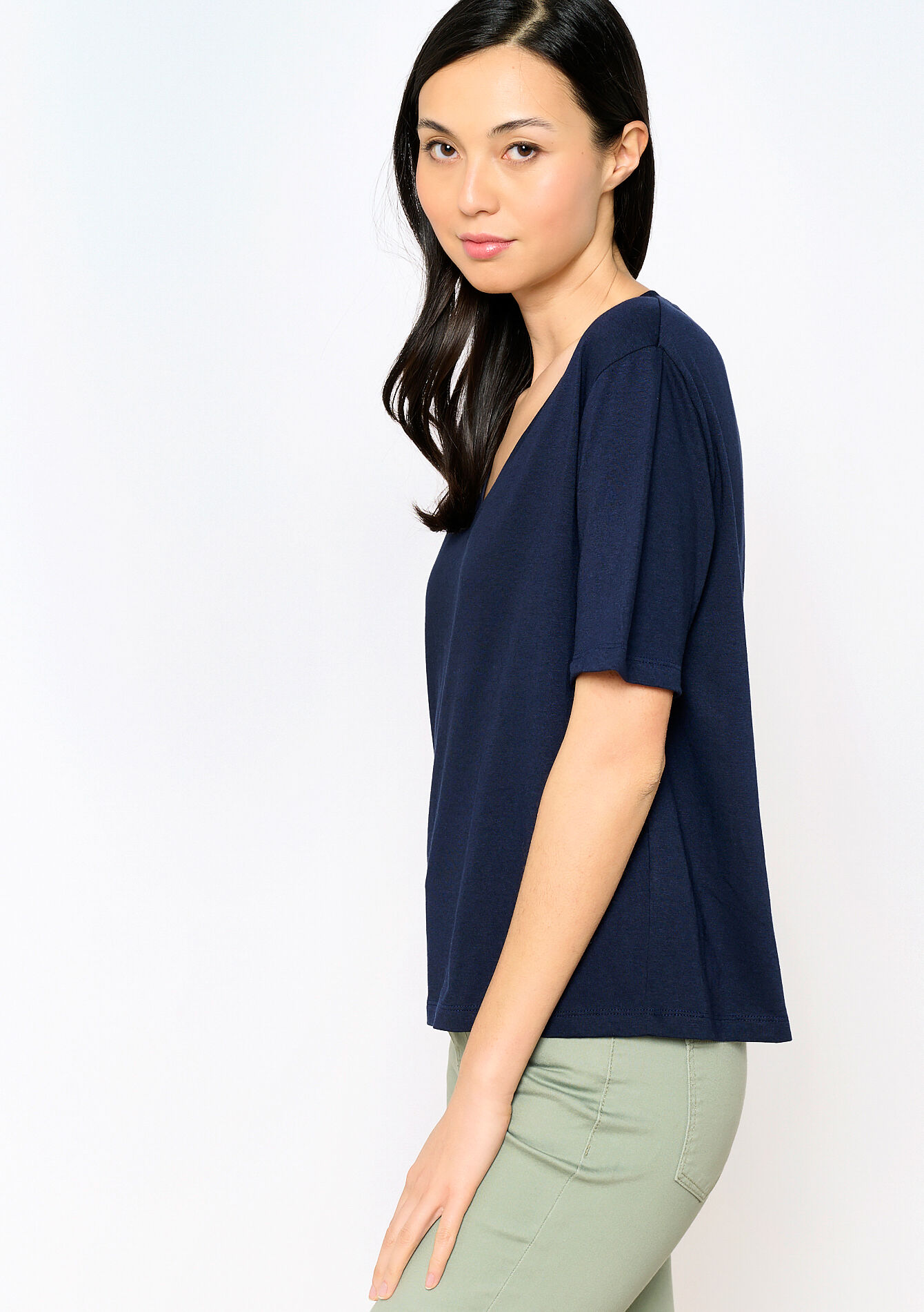 T-shirt basique, T-shirt basique - OPTICAL WHITE - 02301493