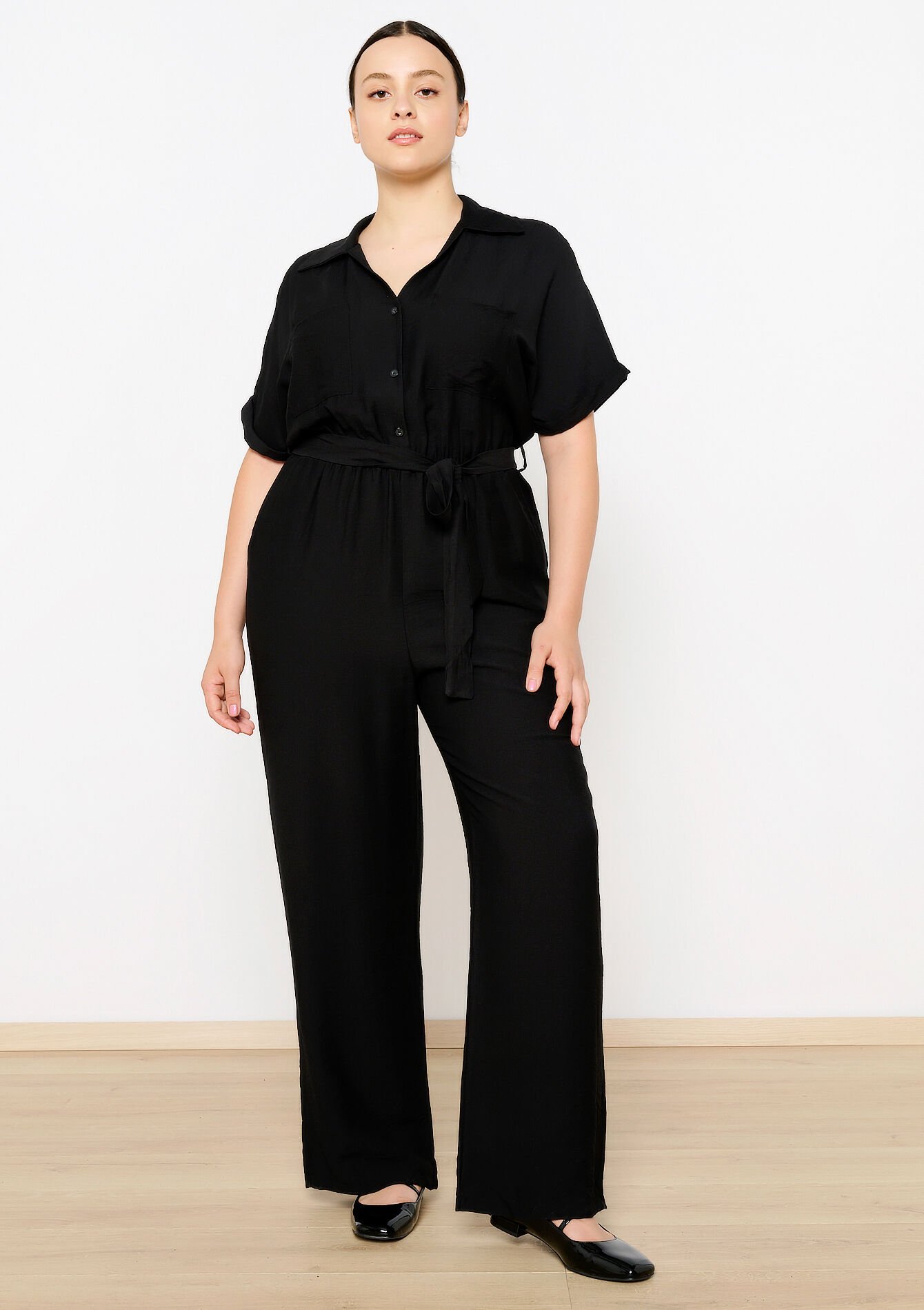 Jumpsuit, Jumpsuit - BLACK - 06004545_1119