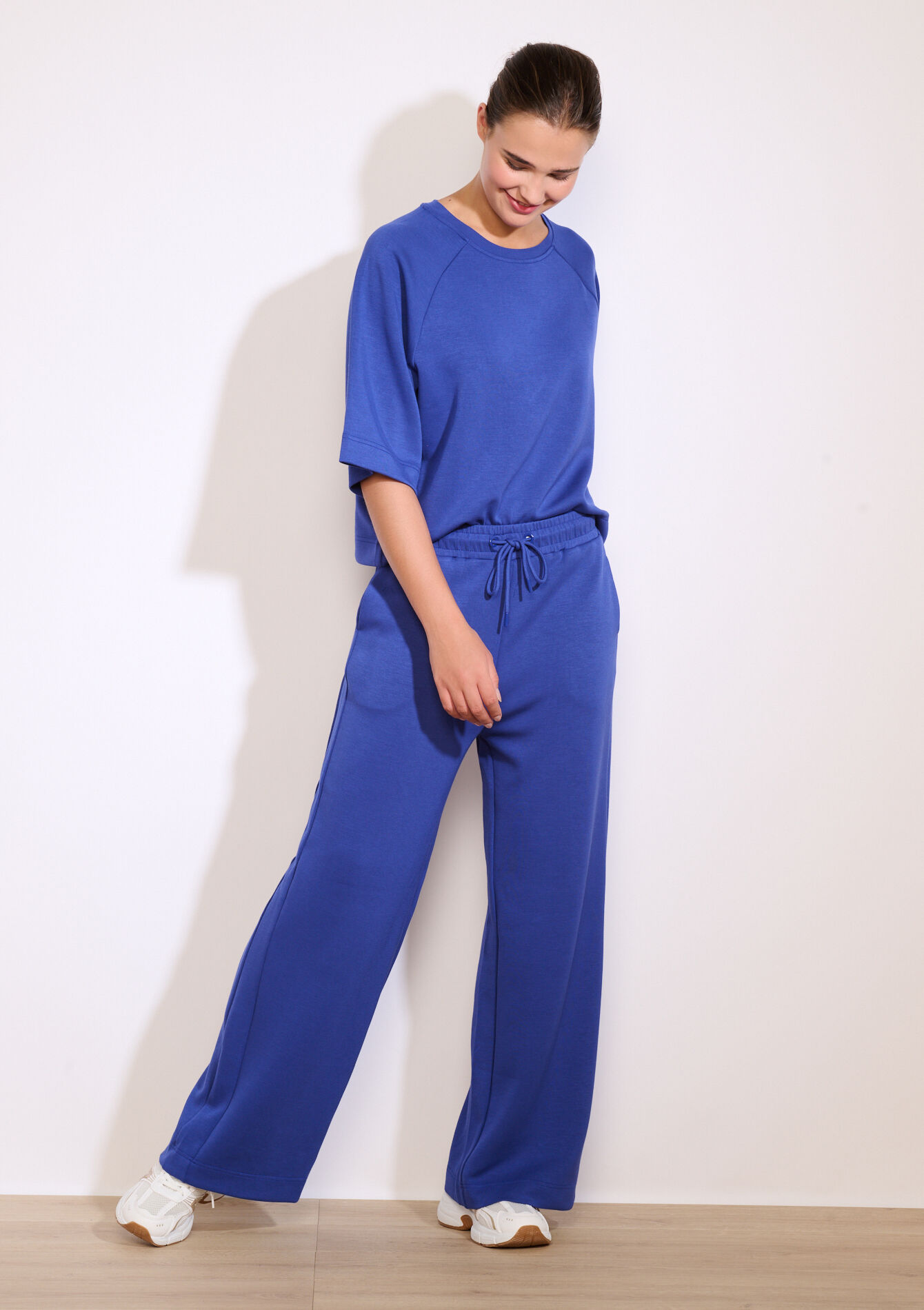 Pantalon de jogging fluide, Pantalon de jogging fluide - ELECTRIC BLUE - 15100374_1619