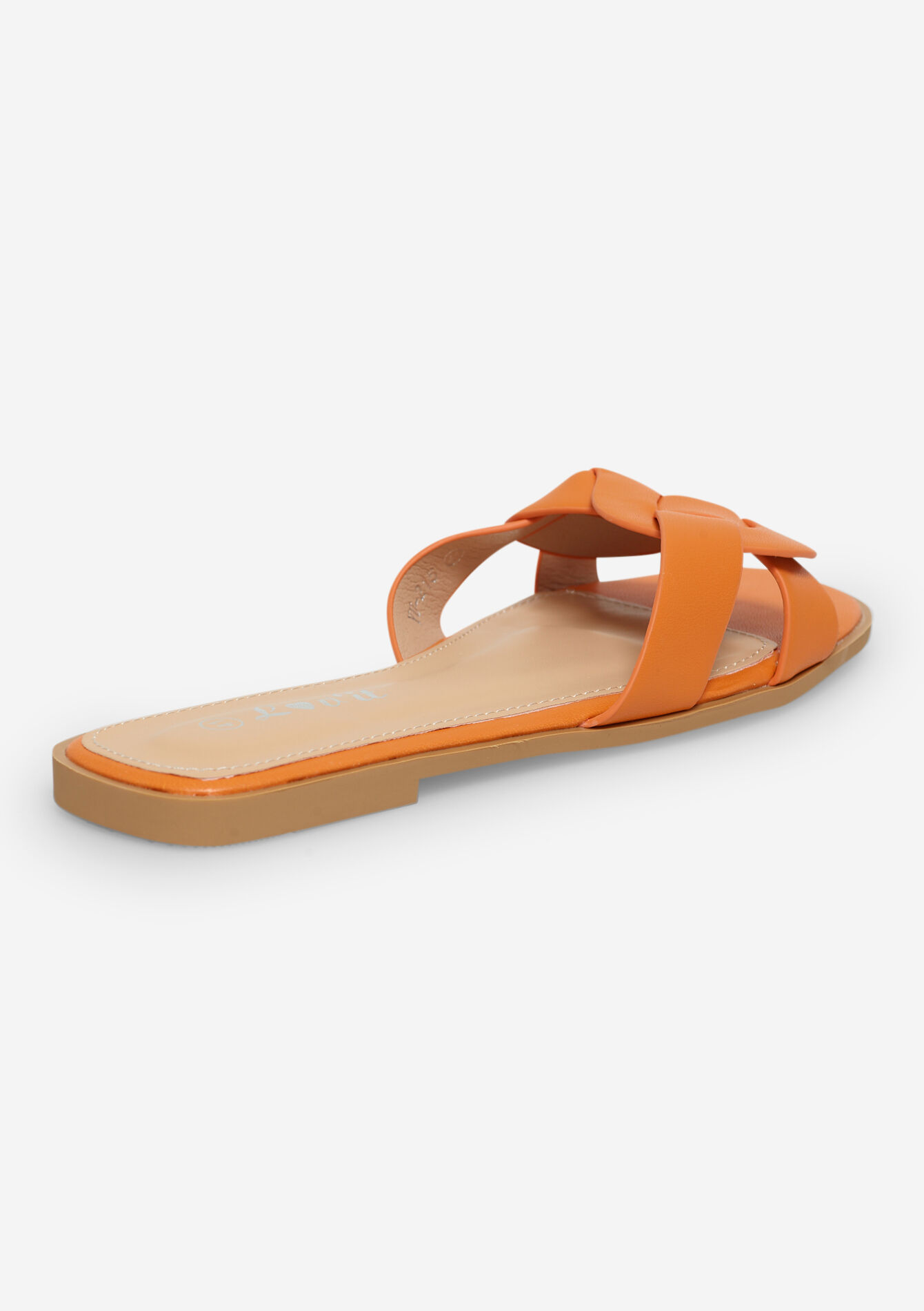 Platte muiltjes - ORANGE MANGO - 13000685_2575