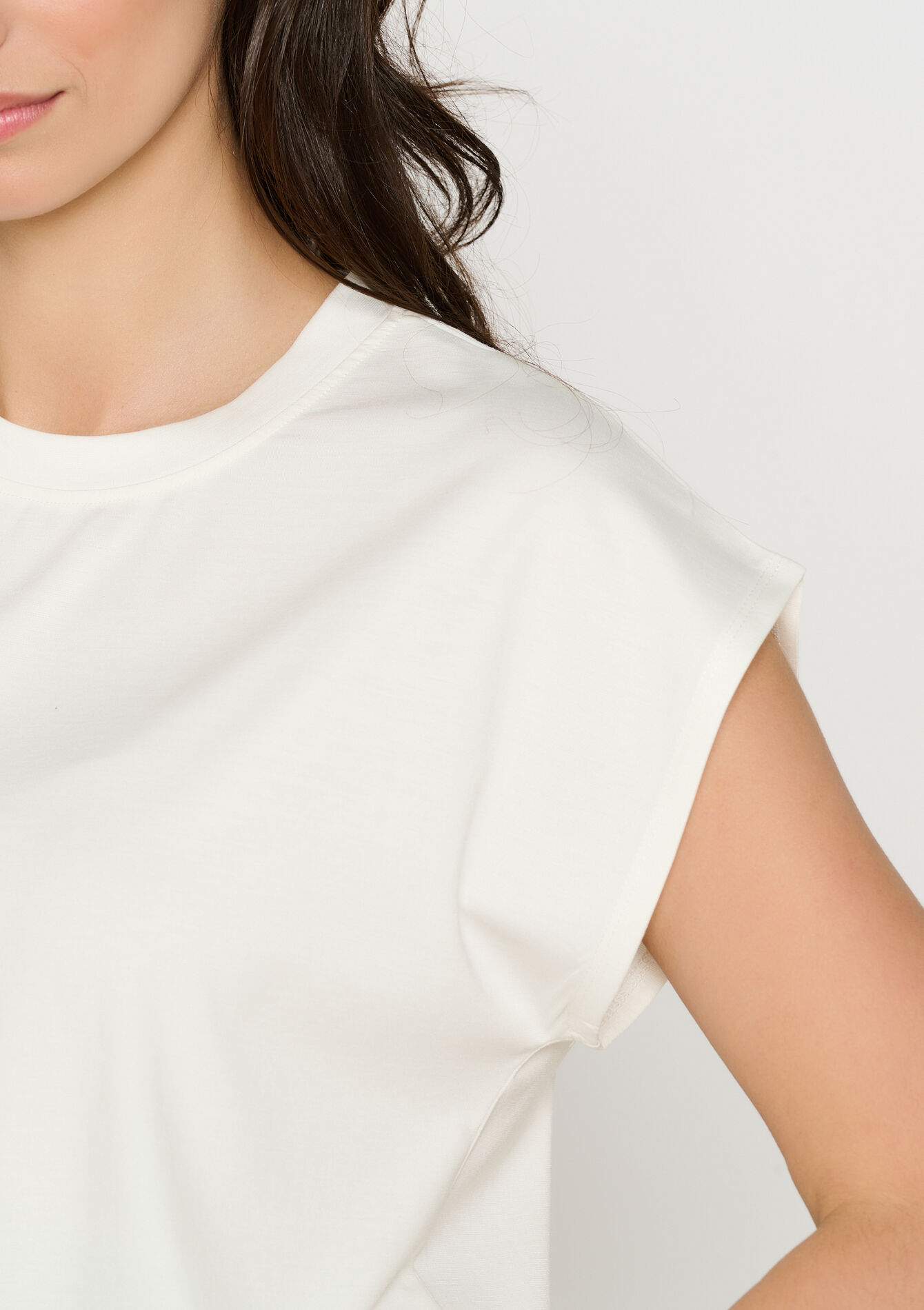 T-shirt met korte mouwen, T-shirt met korte mouwen - OFFWHITE - 02301715_1001