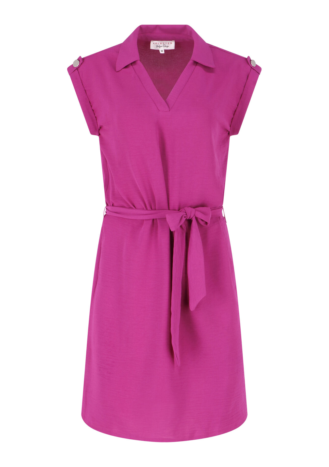 Rechte jurk, Rechte jurk - VIOLINE - 1077459