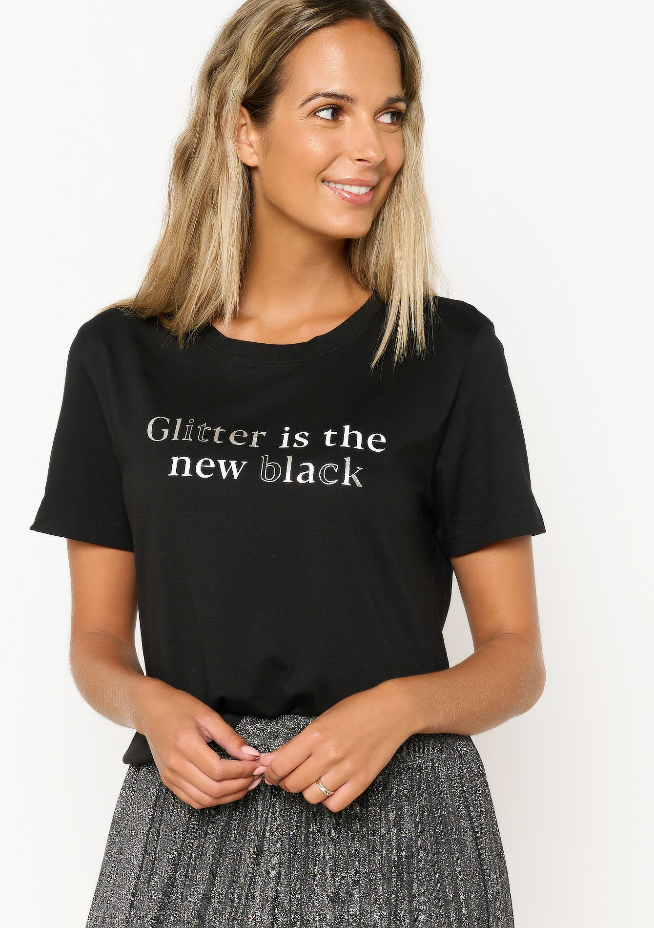 T-shirt imprimé esprit libre - BLACK - 02301609_1119