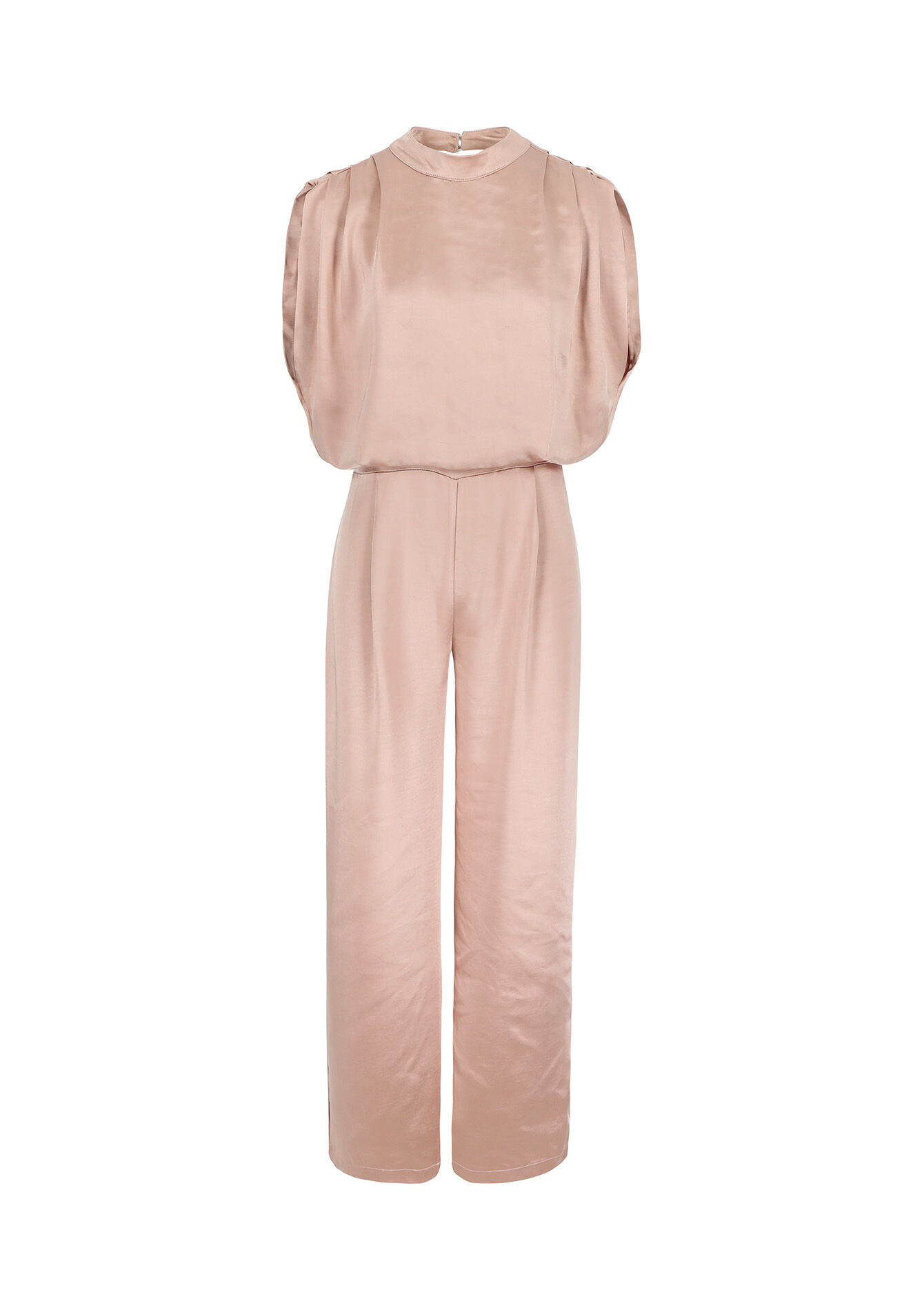 Satijnen jumpsuit - COSMETIC PINK - 06004384_5733