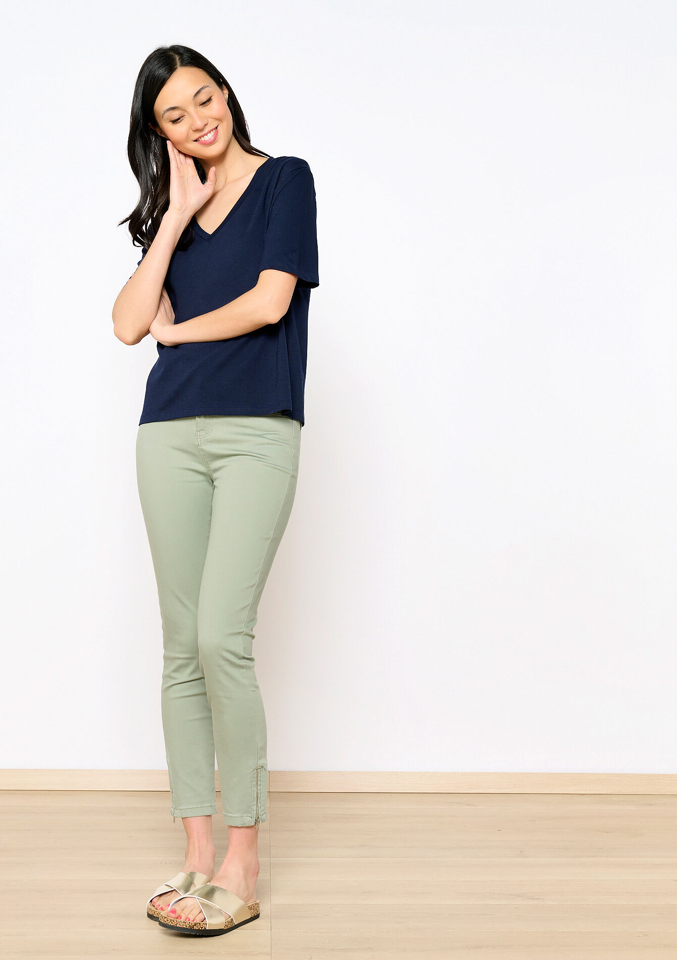 T-shirt basique, T-shirt basique - OPTICAL WHITE - 02301493