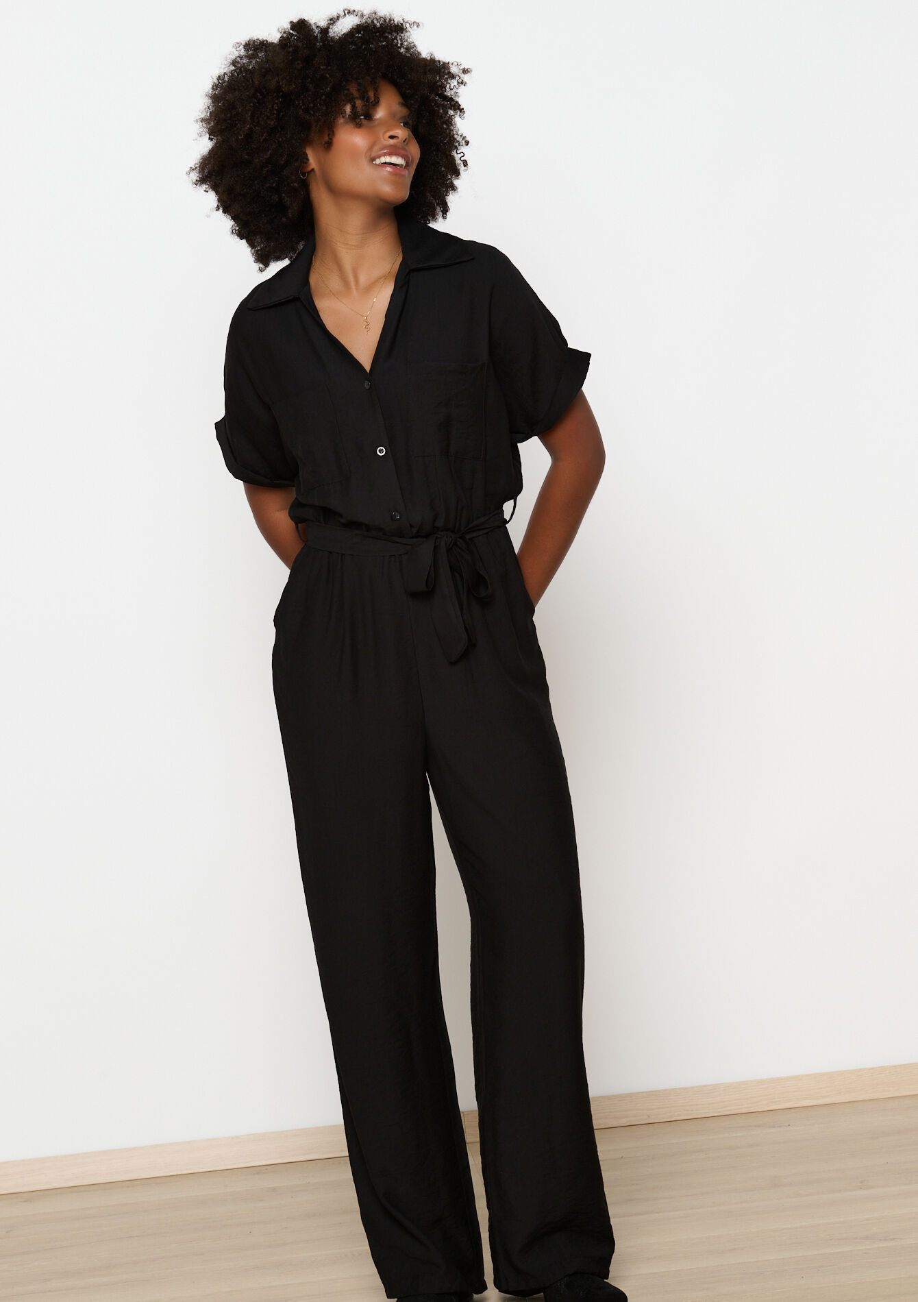 Jumpsuit, Jumpsuit - BLACK - 06004545_1119