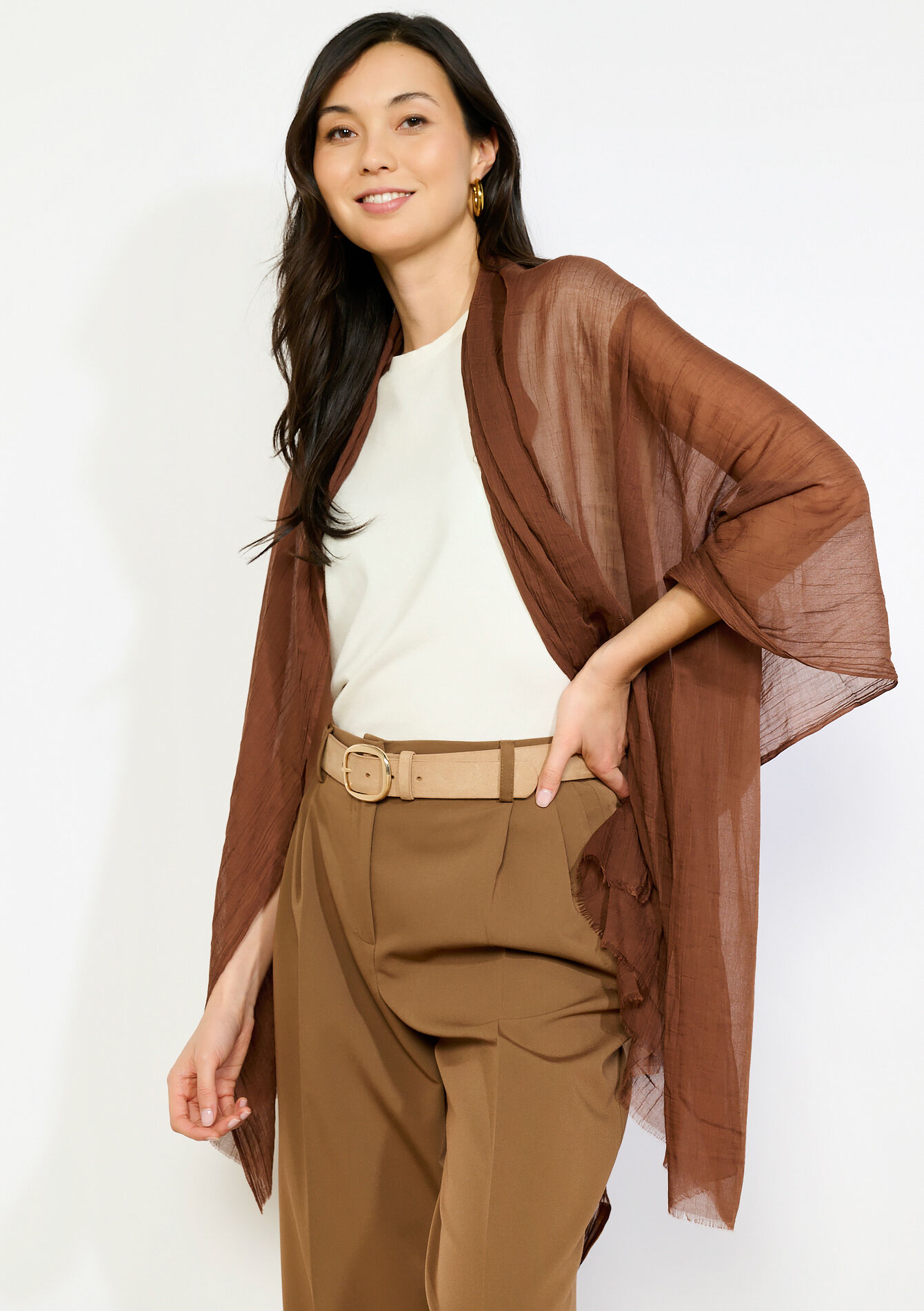 Luchtige sjaal, , detail_model