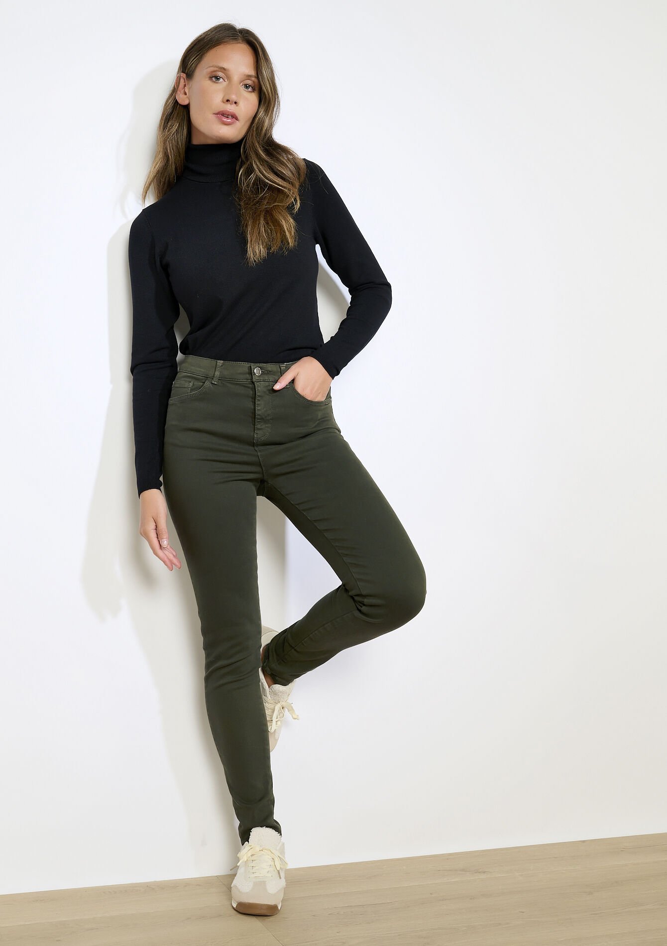 Pantalon slimfit multi-tailles, Pantalon slimfit multi-tailles, , detail