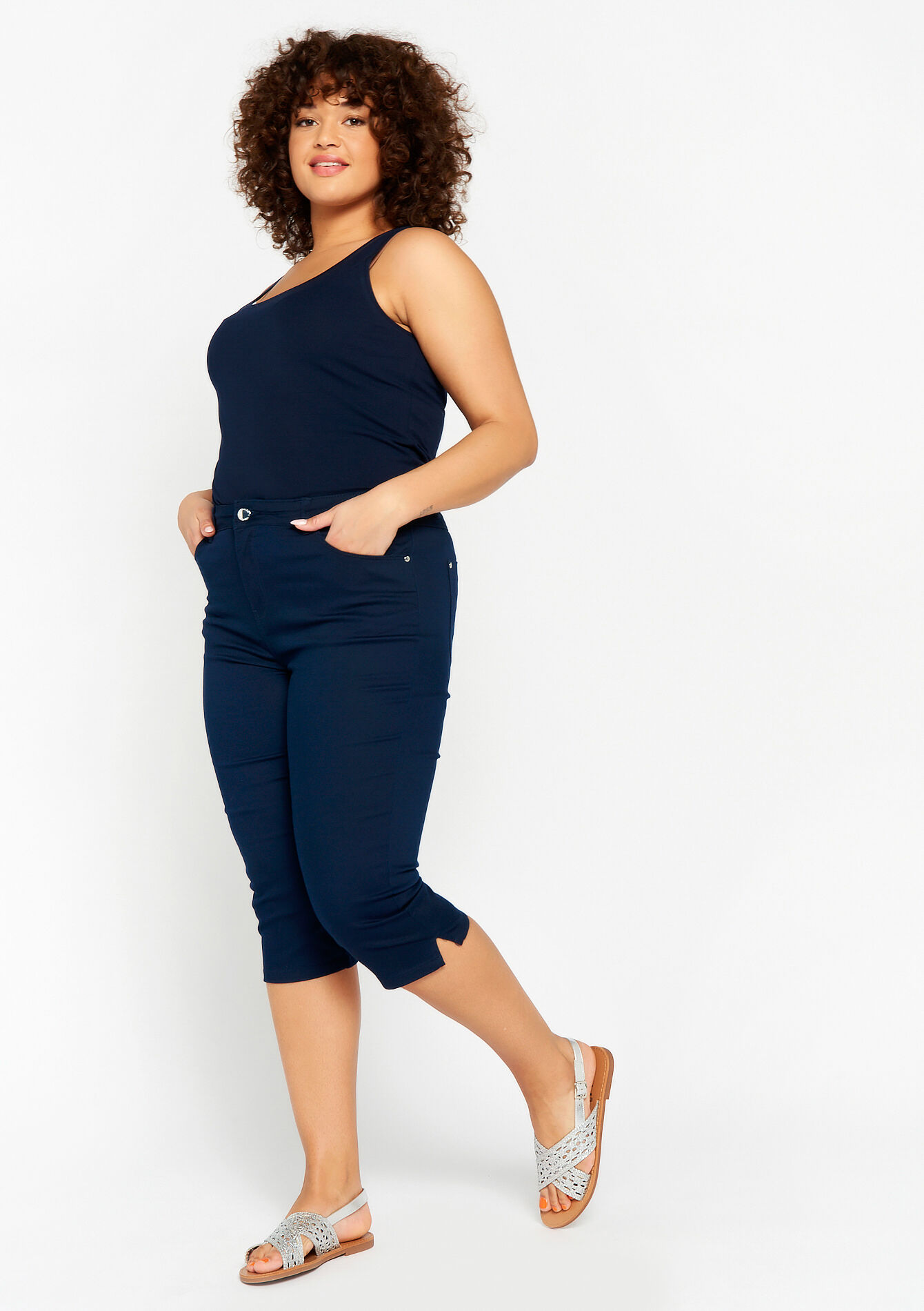 Pantacourt, Pantacourt - NAVY BASIC - 06004301_2723