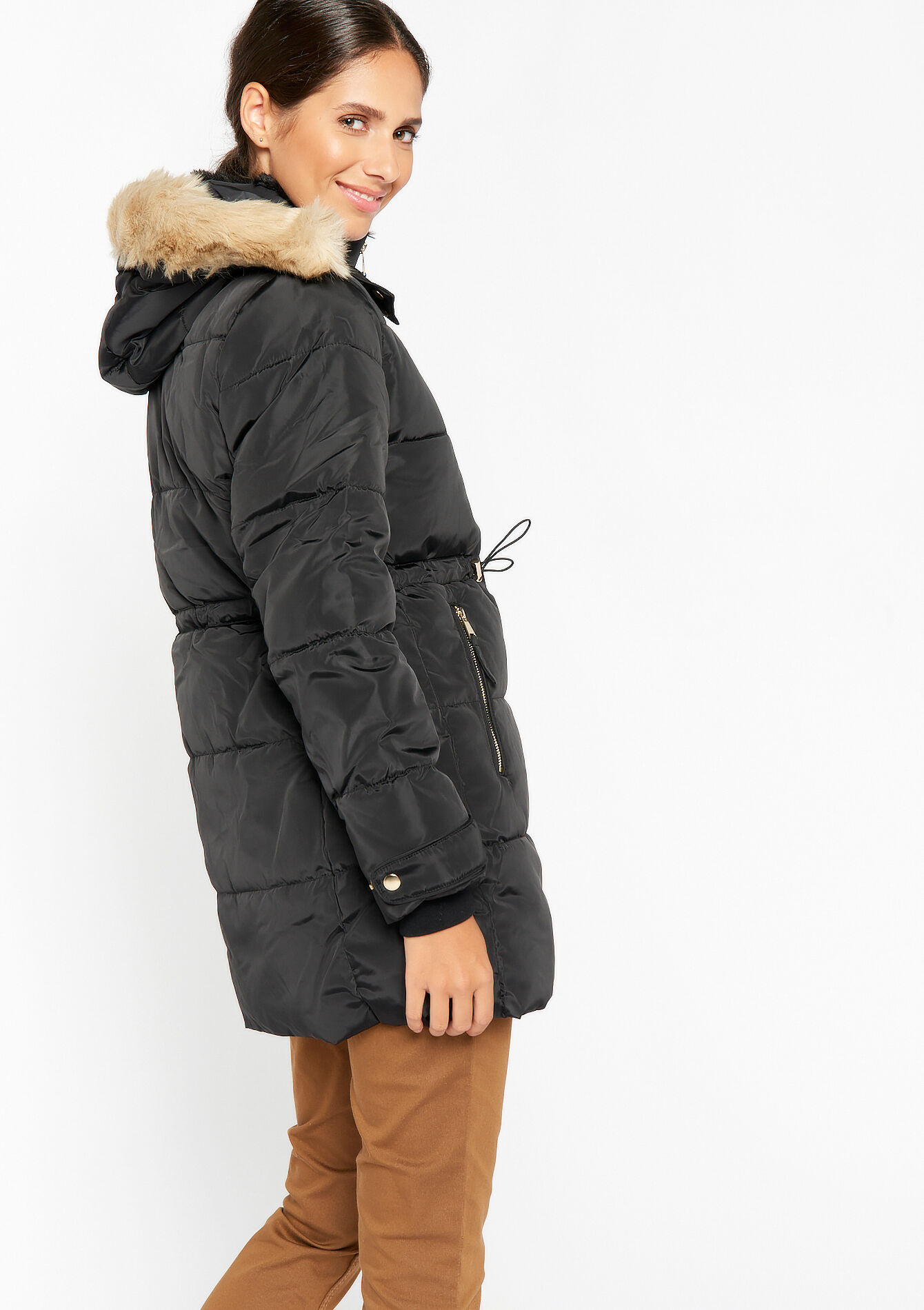 Doudoune avec capuche, Doudoune avec capuche - BLACK - 23000489_1119