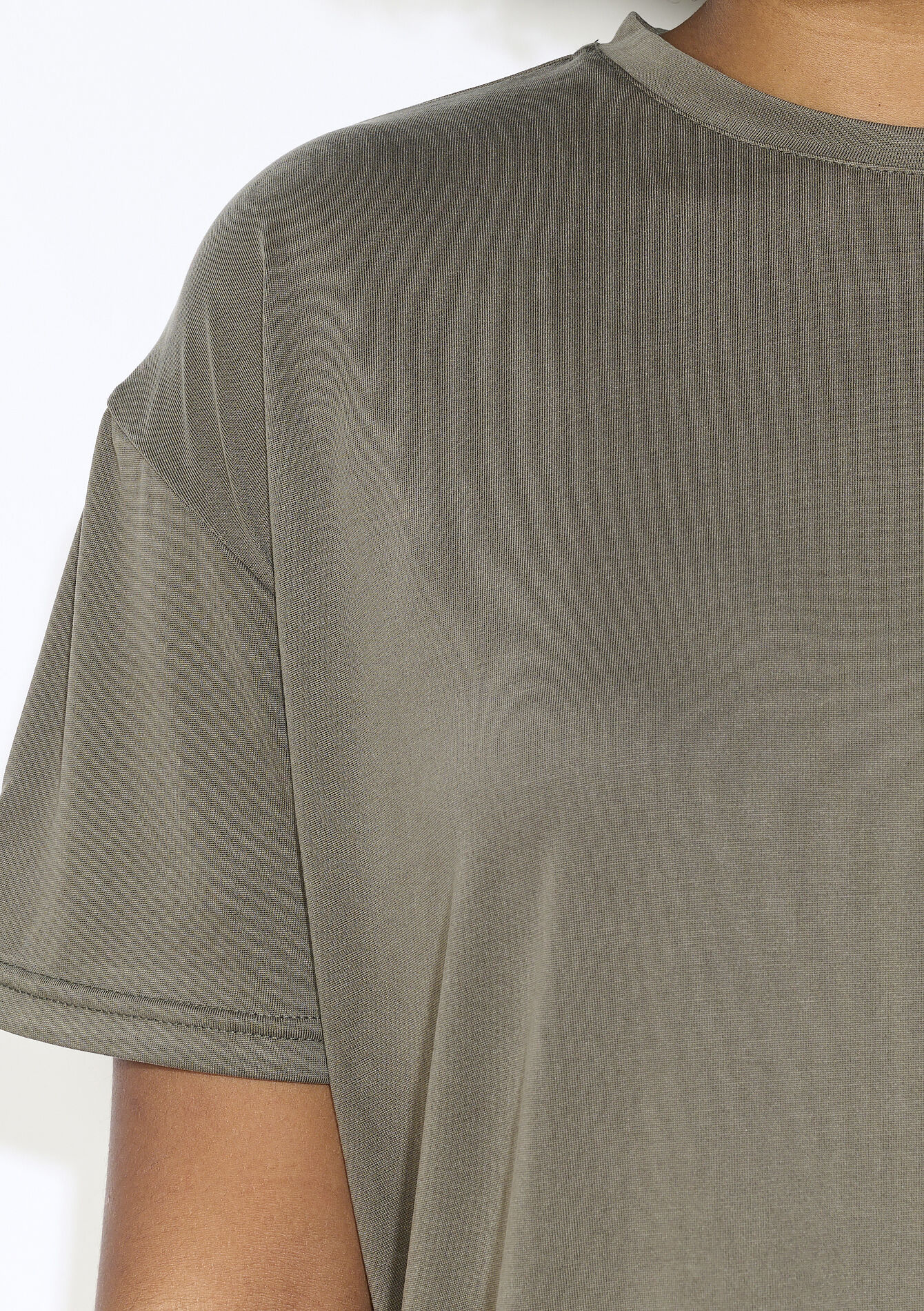 T-shirt ample de sport, T-shirt ample de sport - KHAKI MED - 15100371_4327