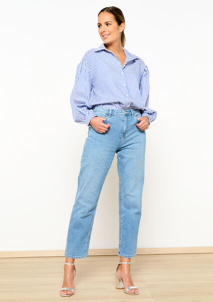 Rechte jeans - BLUE BLEACHED - 22000497_0502