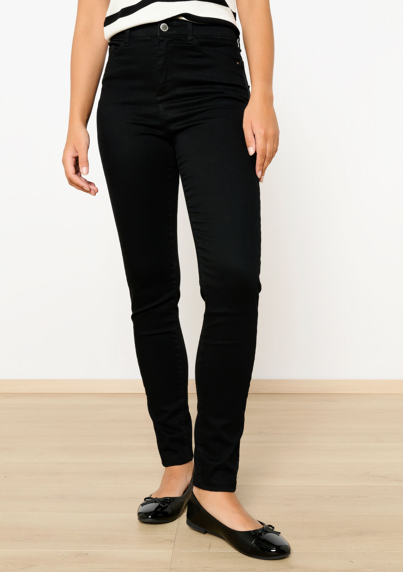 Multiple size slim jeans - BLACK - 22000528_1119