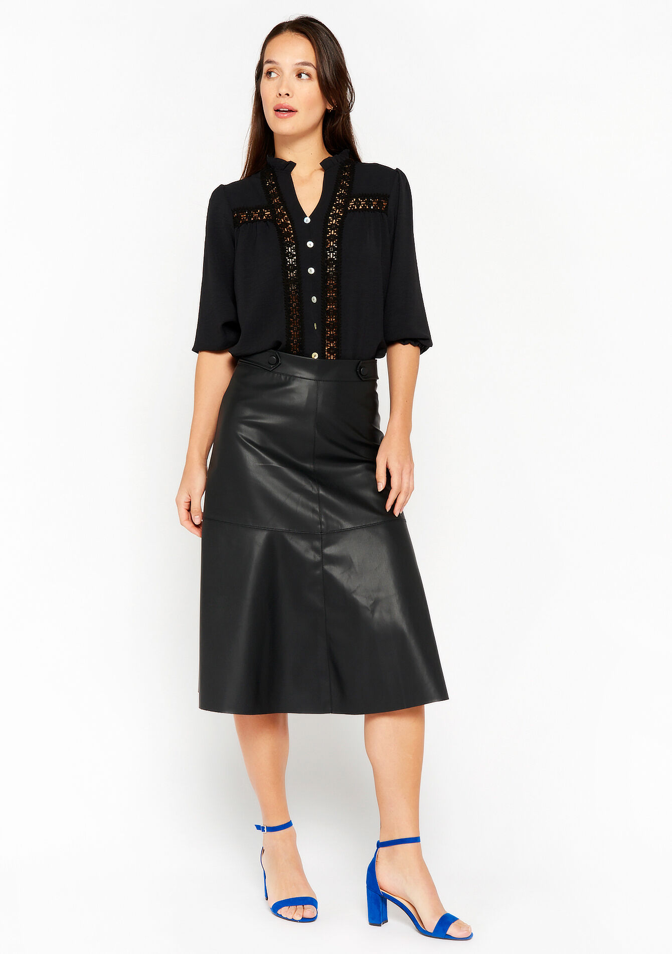 Midirok in nepleder, Midirok in nepleder - BLACK - 07101079_1119