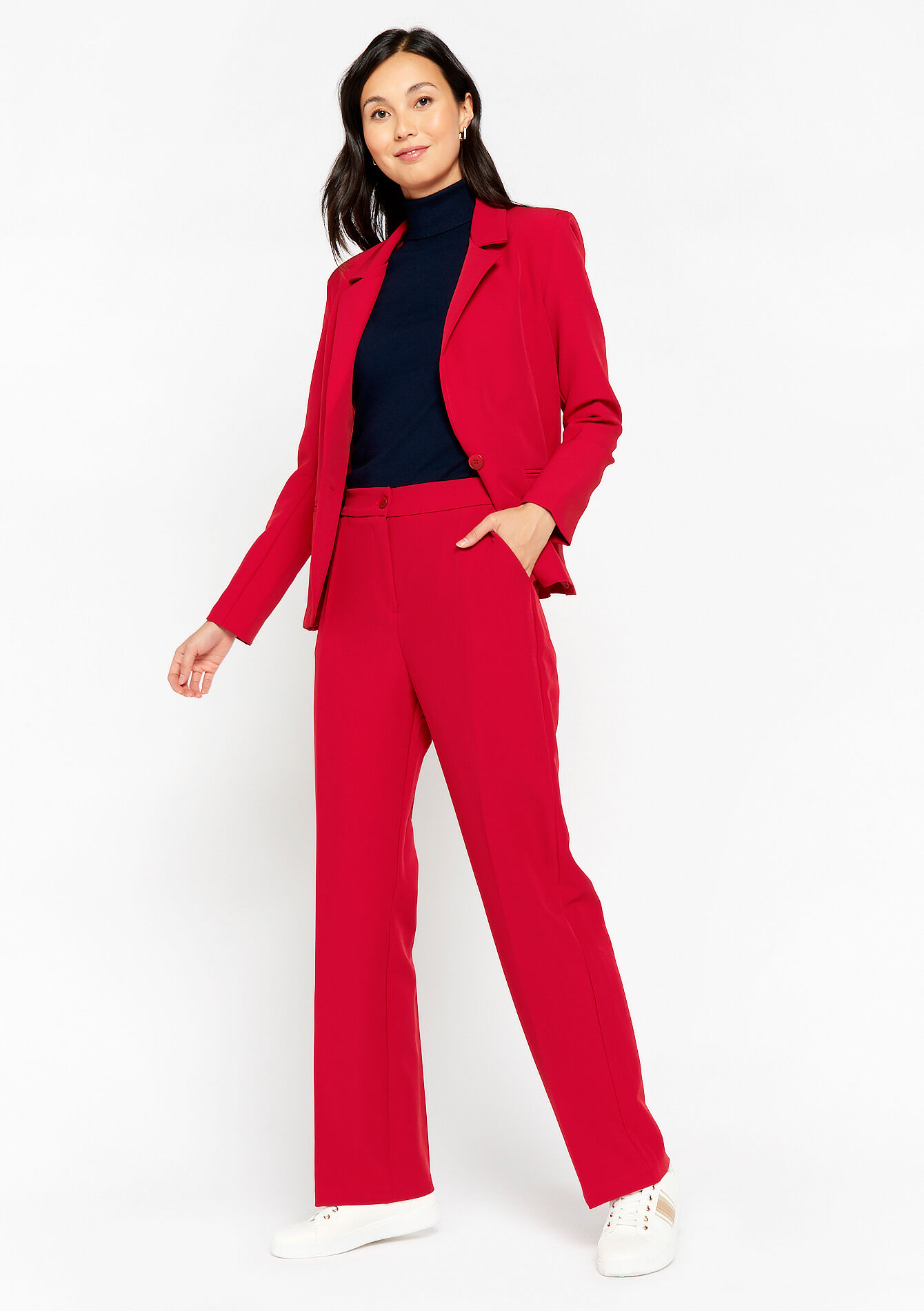 Suiting broek - RED LOLLIPOP - 06100560_5301