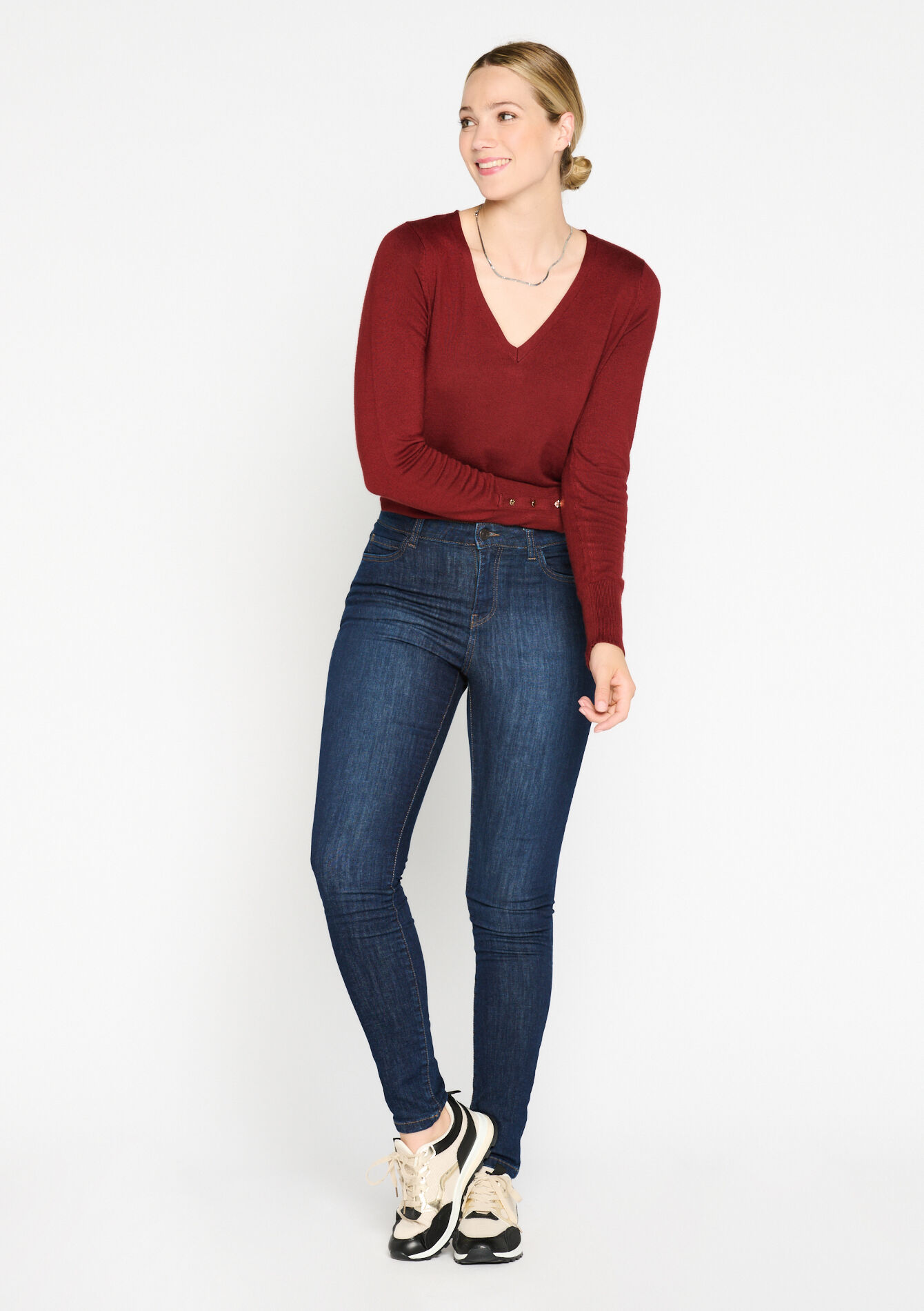 Skinny jeans, Skinny jeans - DARK BLUE - 22000453_0501