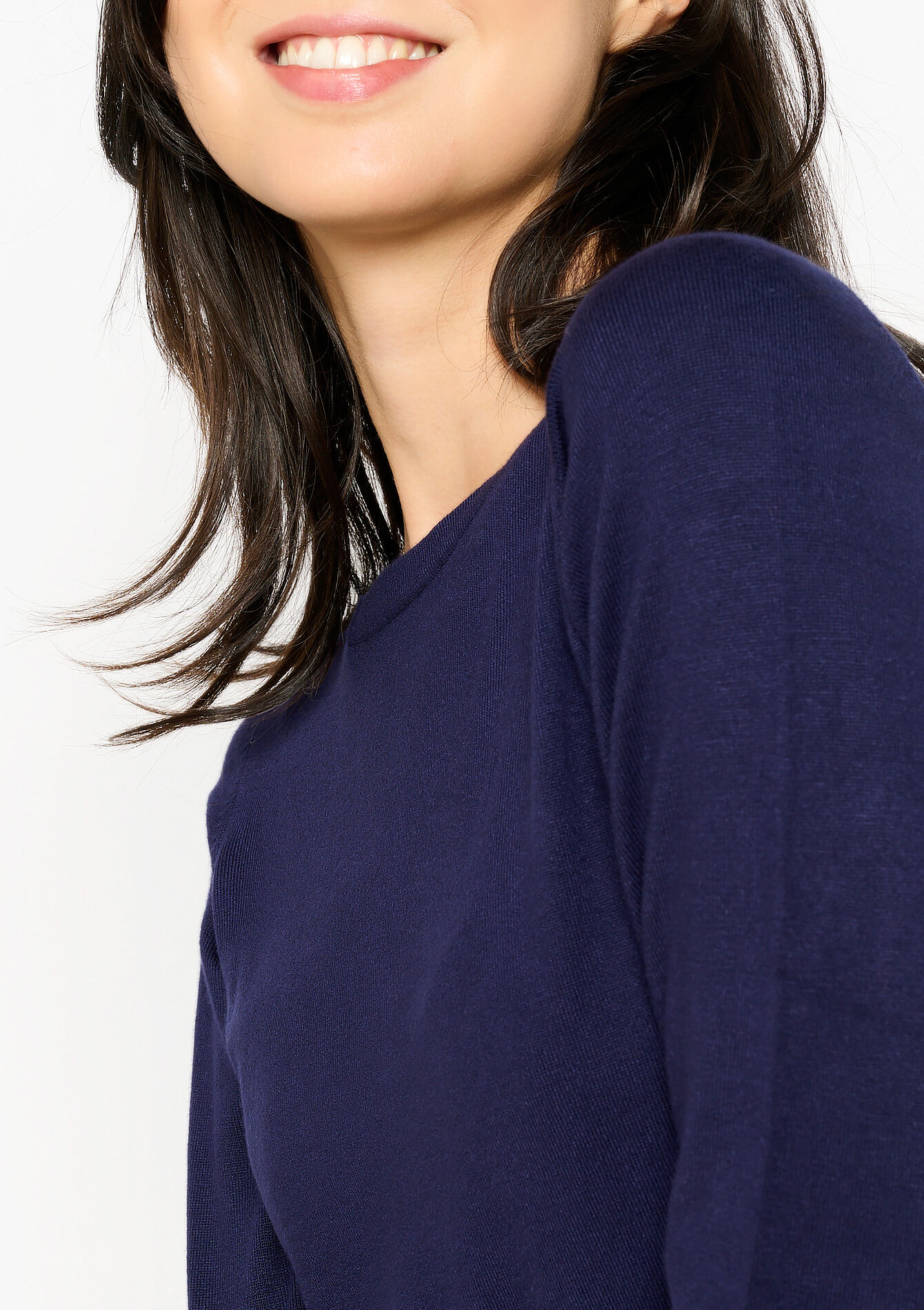 Basic trui met boothals, Basic trui met boothals - NAVY BASIC - 04006652_2723