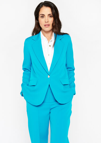 Suiting blazer - TURQUOISE - 09100768_1759