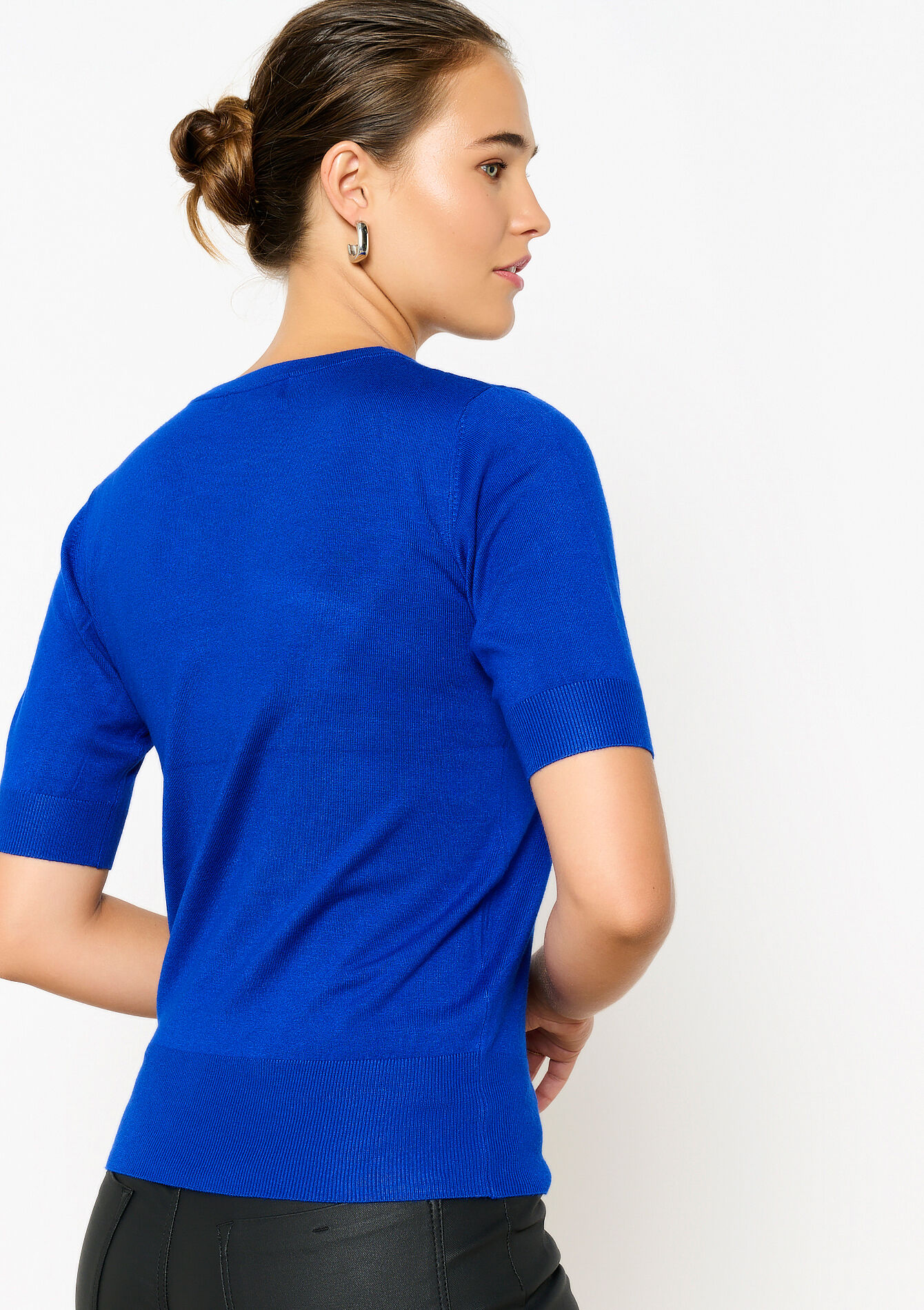 Pullover à manches courtes, Pullover à manches courtes - ELECTRIC BLUE - 04006459_1619