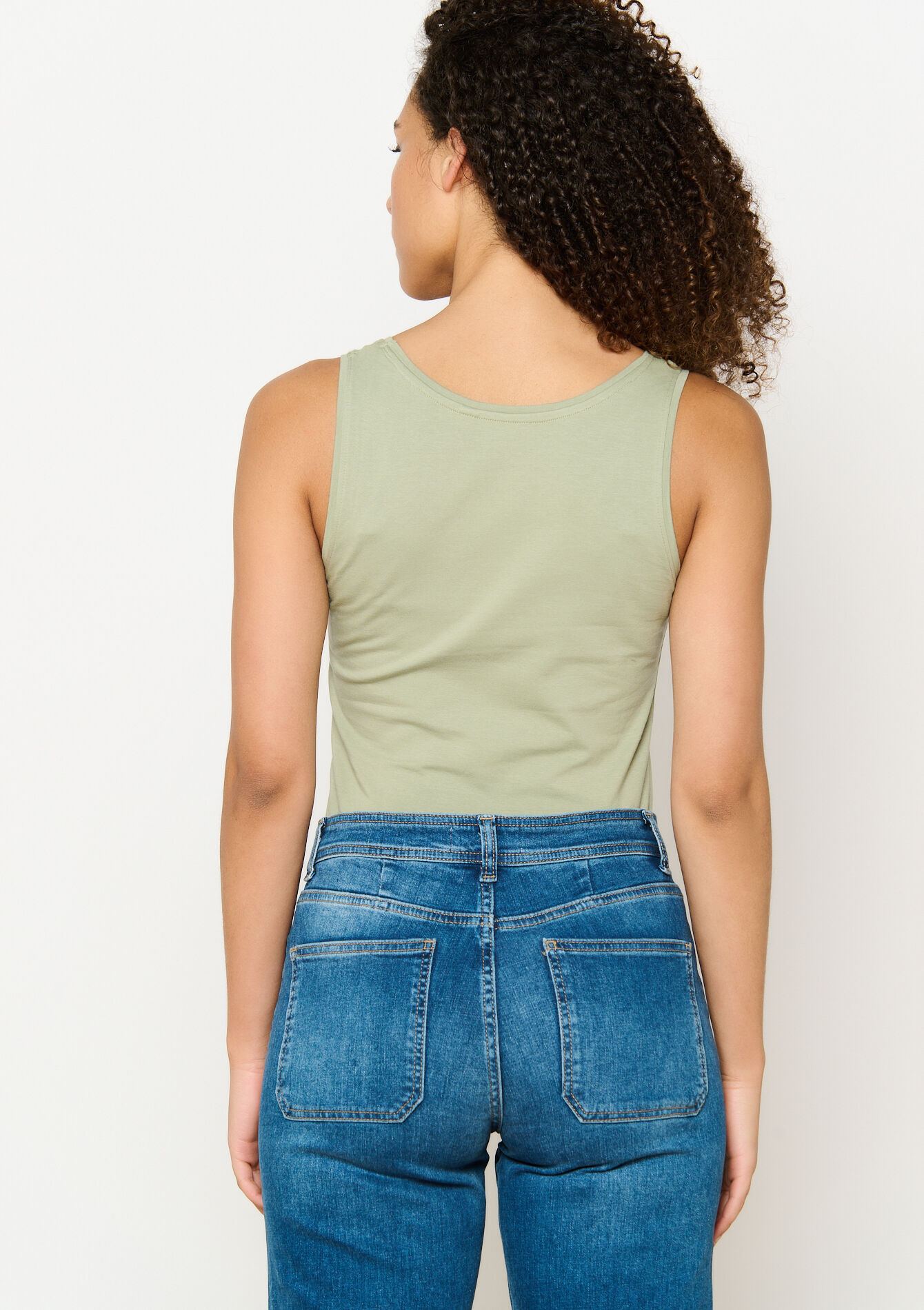 Basic top - KHAKI FADED - 02200453_4326