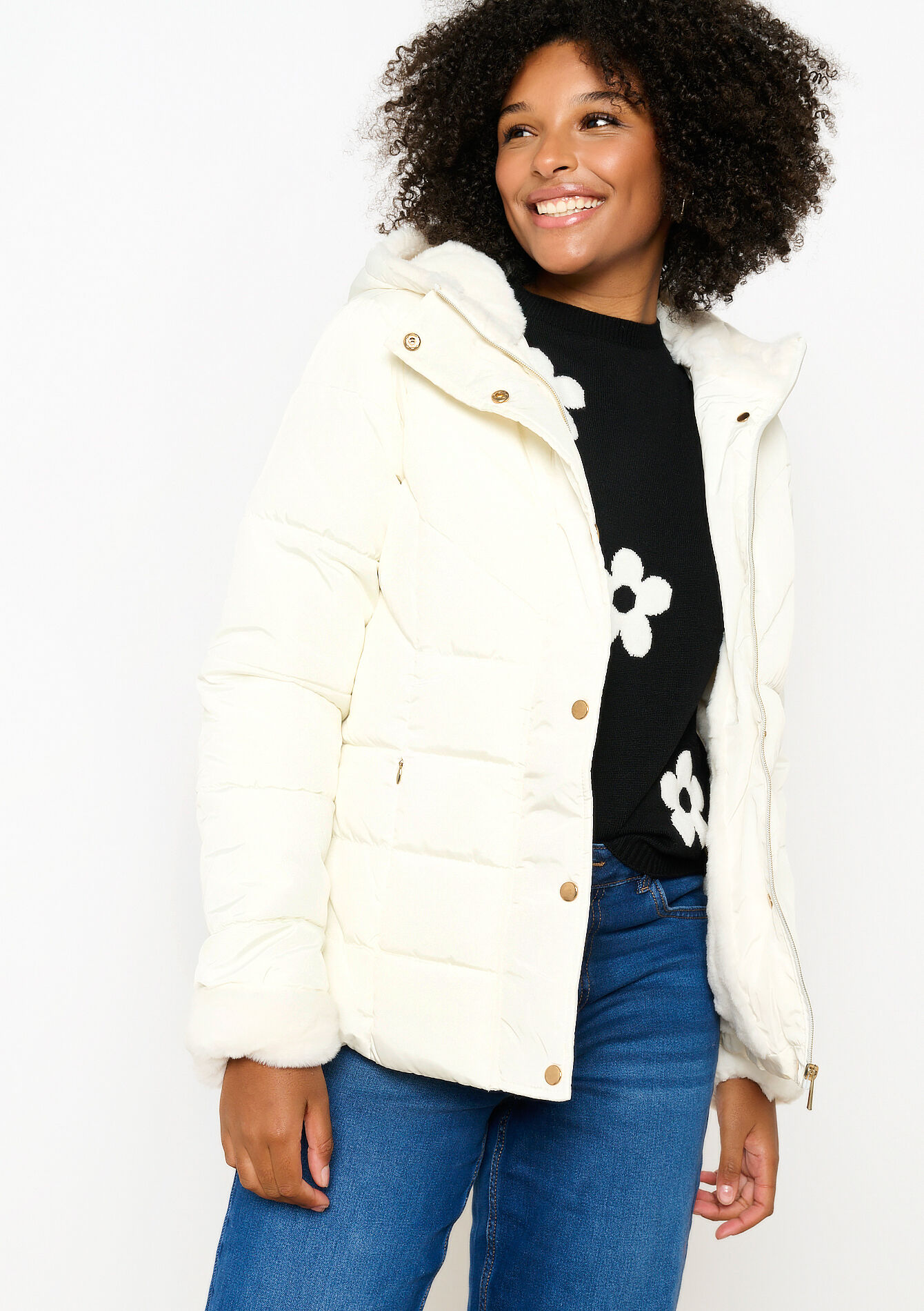 Quilted jacket, Quilted jacket, , back