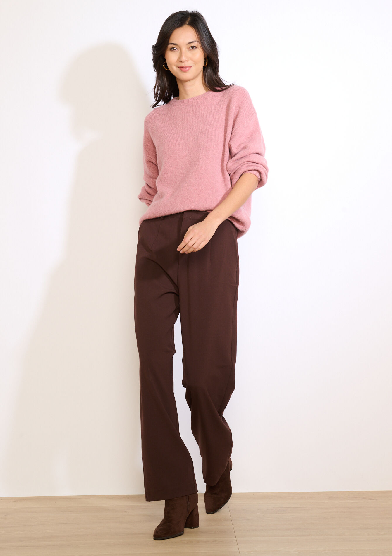 Pull manches bouffantes, Pull manches bouffantes - COSMETIC PINK - 04007105