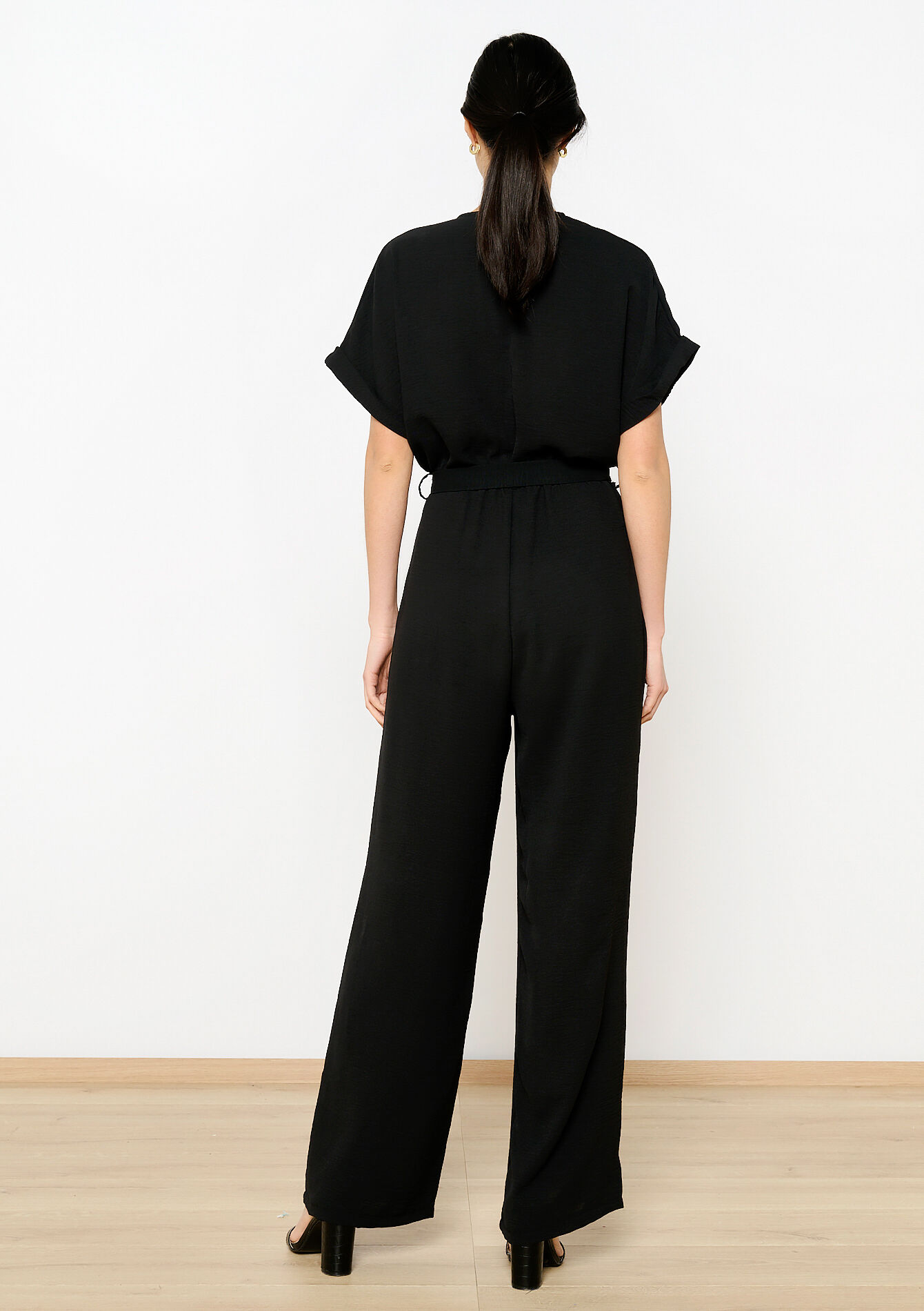 Combinaison avec lien à nouer - BLACK - 06004492_1119