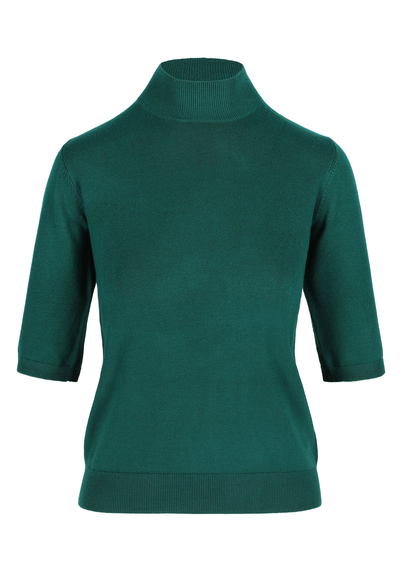 Pull à manches courtes, Pull à manches courtes - GREEN EMERALD - 04006501_4511