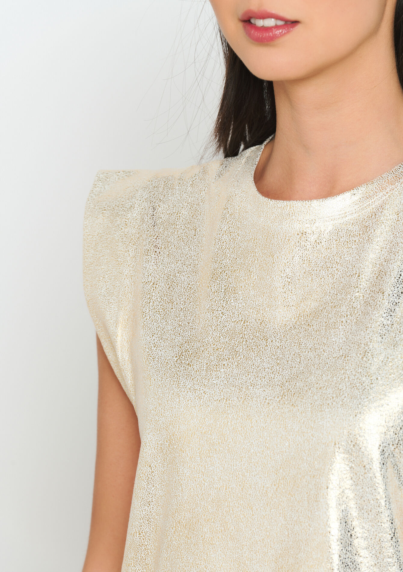 T-shirt doré - GOLD - 02200413_1058