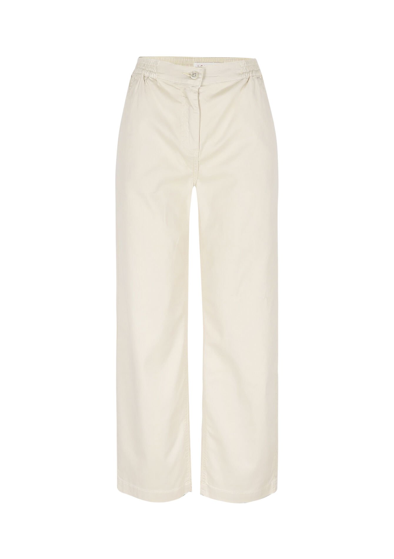 Broek met hoge taille, Broek met hoge taille - LT BEIGE - 06004665_2527