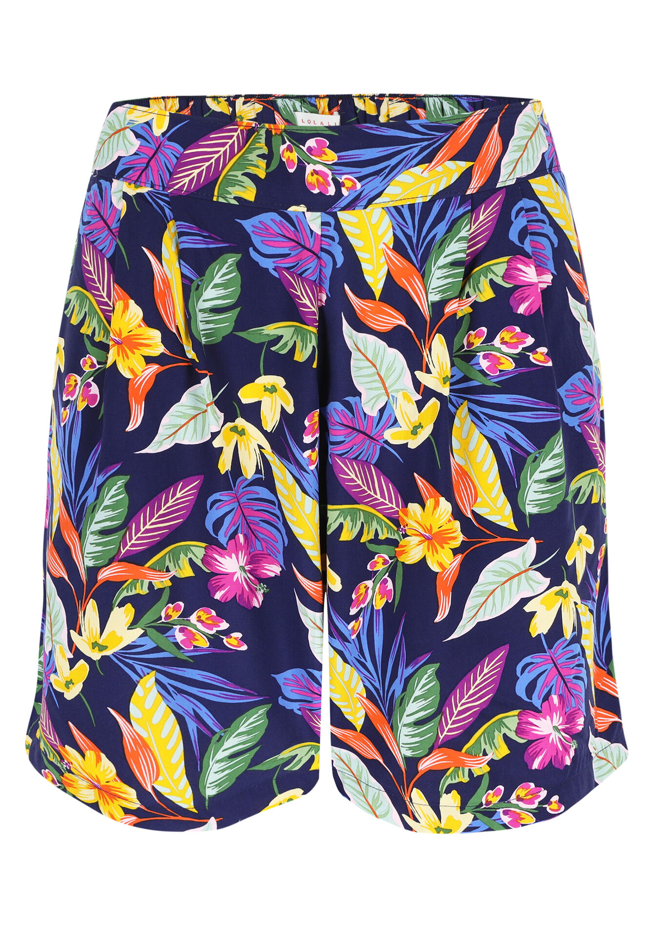 Short à imprimé tropical - NAVY BASIC - 06100582