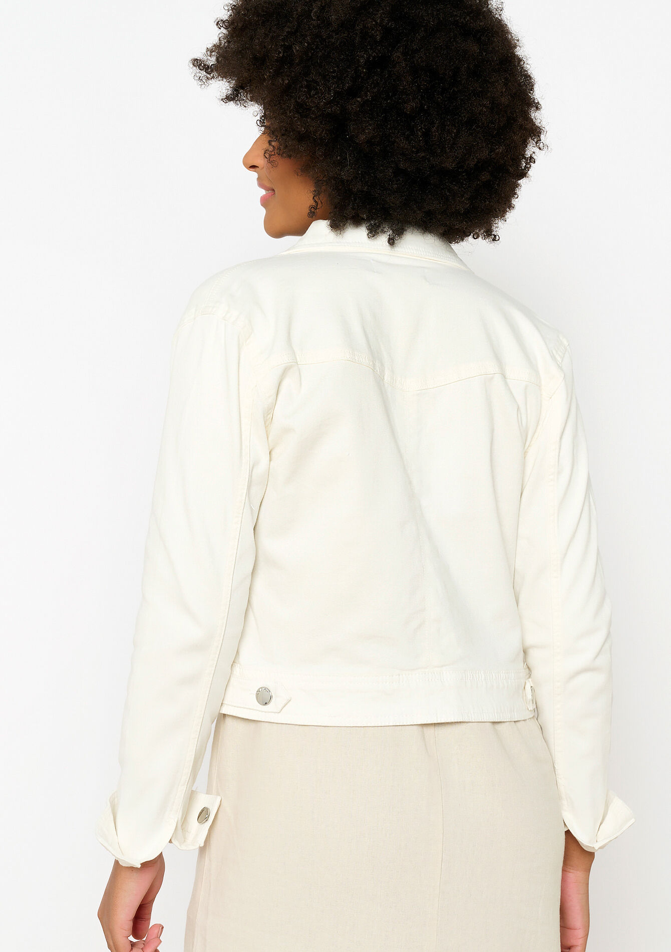 Veste en sergé - NATURAL WHITE - 1089435
