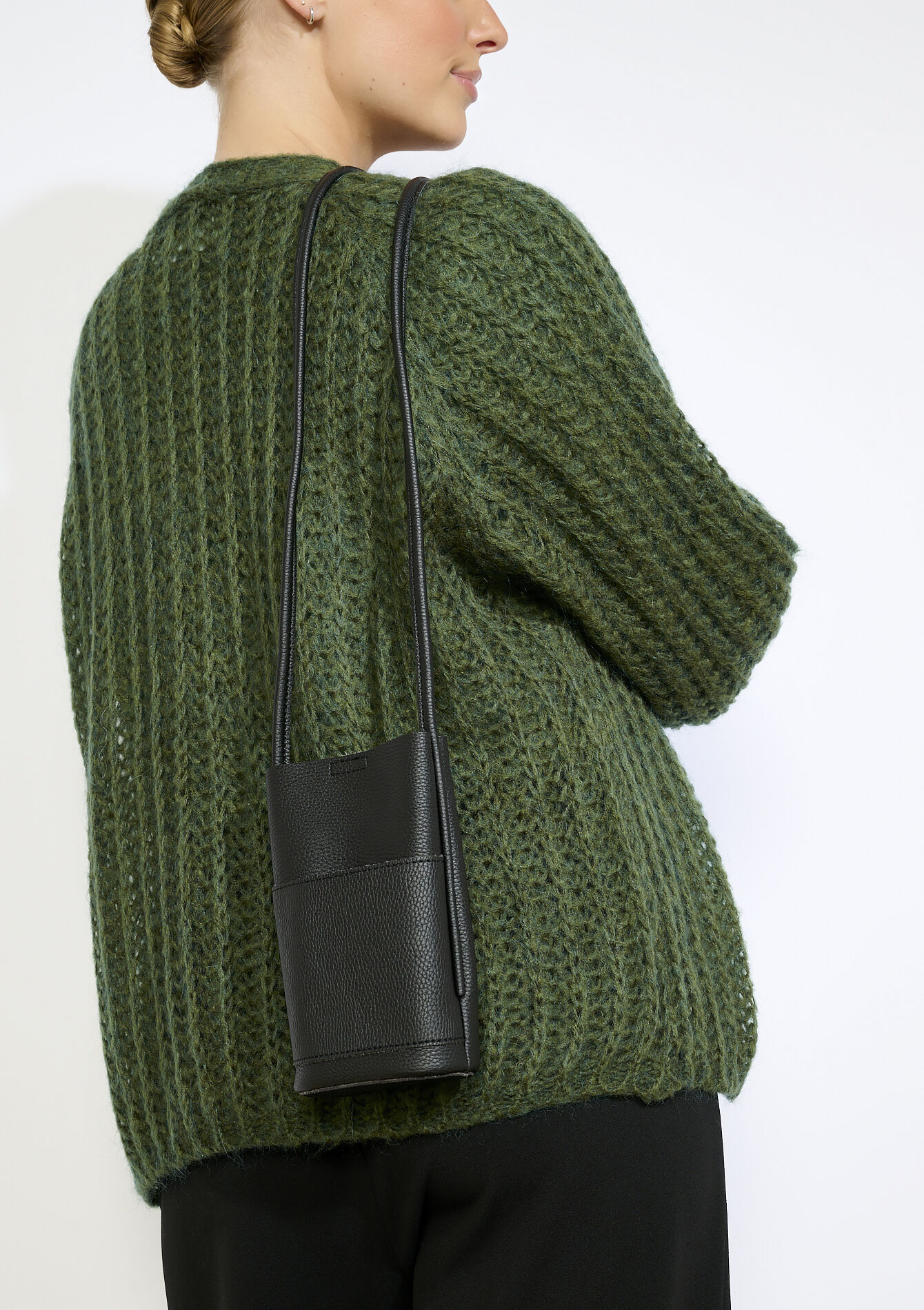 Mini bucket bag van imitatieleer, Mini bucket bag van imitatieleer, , hi-res