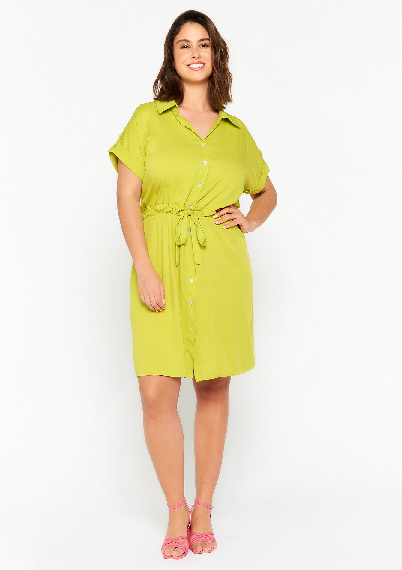 Hemdjurk - LIME - 08103246_4711