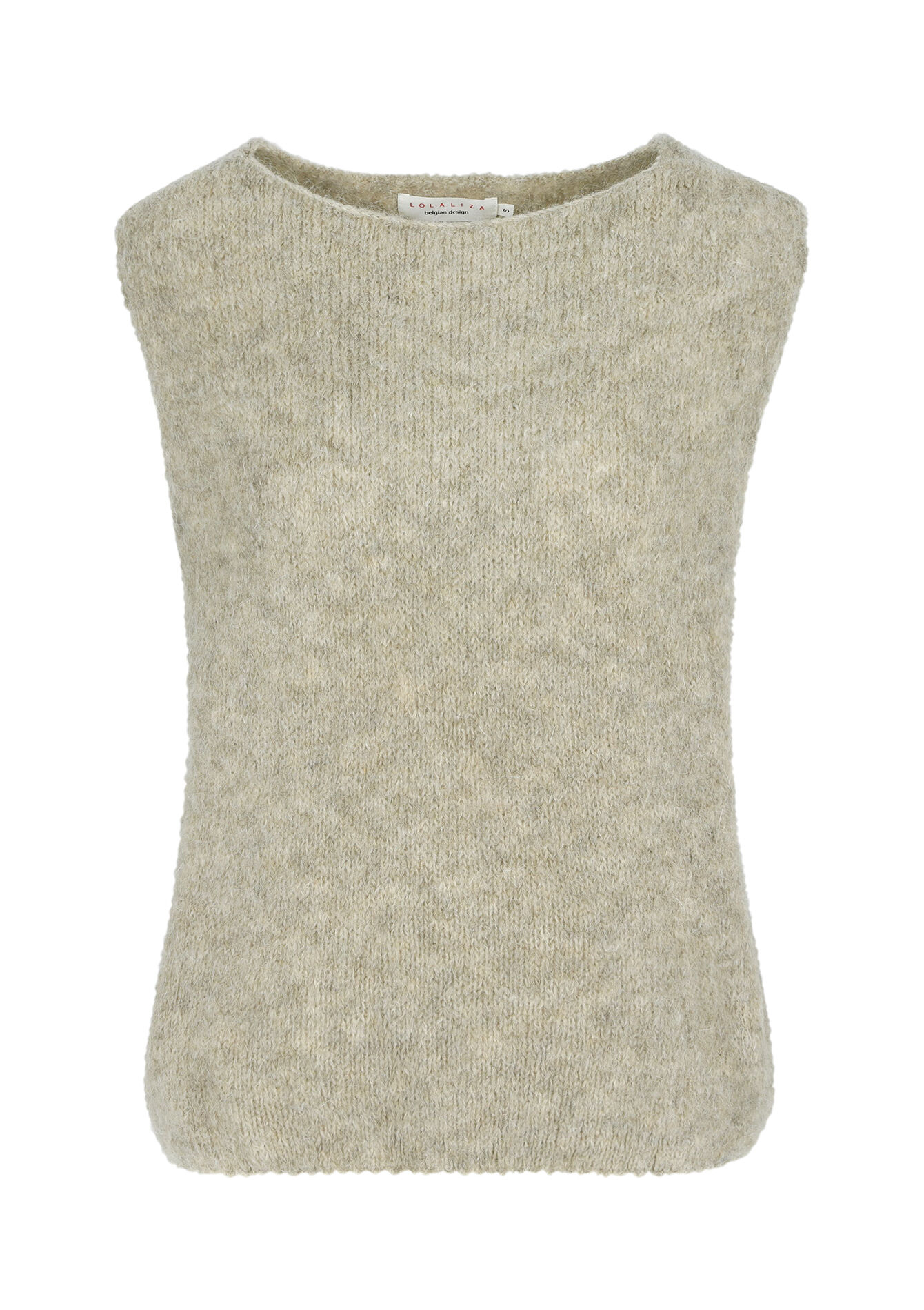 Oversized tank top, Oversized tank top - BEIGE MEL - 1098045