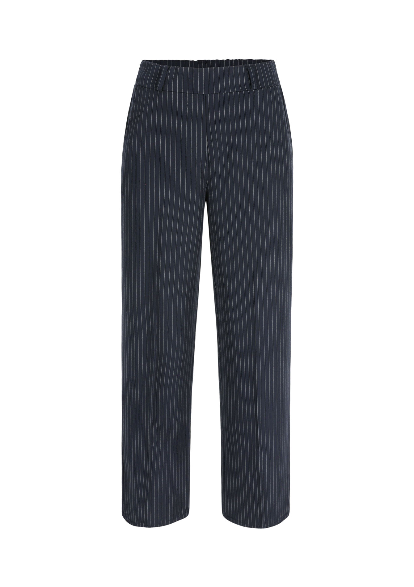 Pants with pinstripe, Pants with pinstripe - NAVY BASIC - 06600955_2723