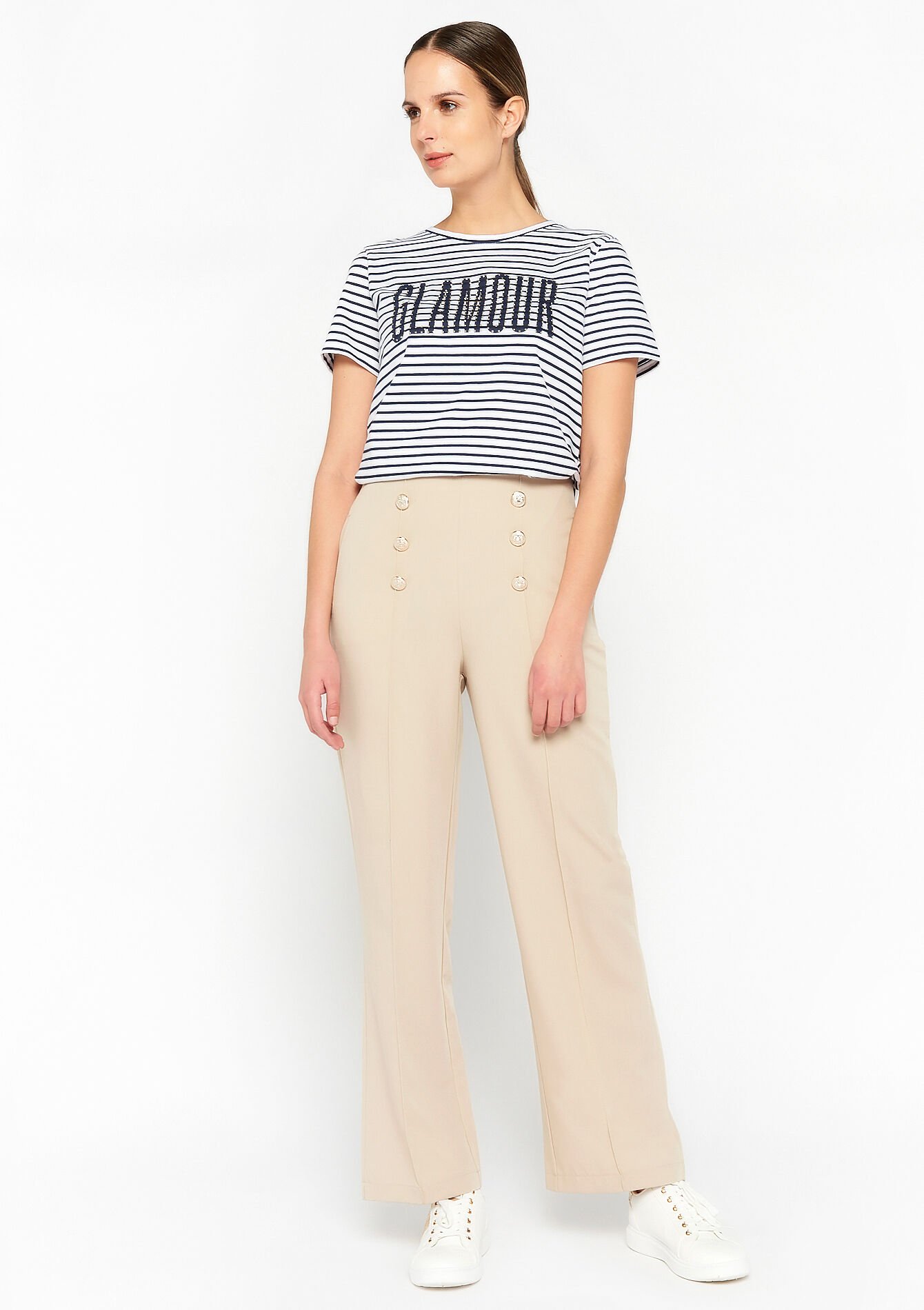 Officers' trousers - LT BEIGE - 06600734_2527