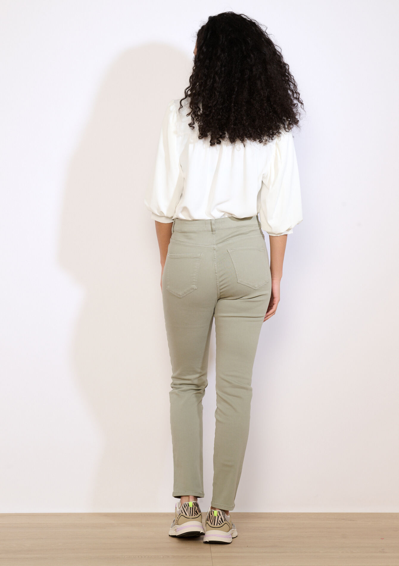 Multiple size slimfit pants, Multiple size slimfit pants - KHAKI FADED - 06004680_4326