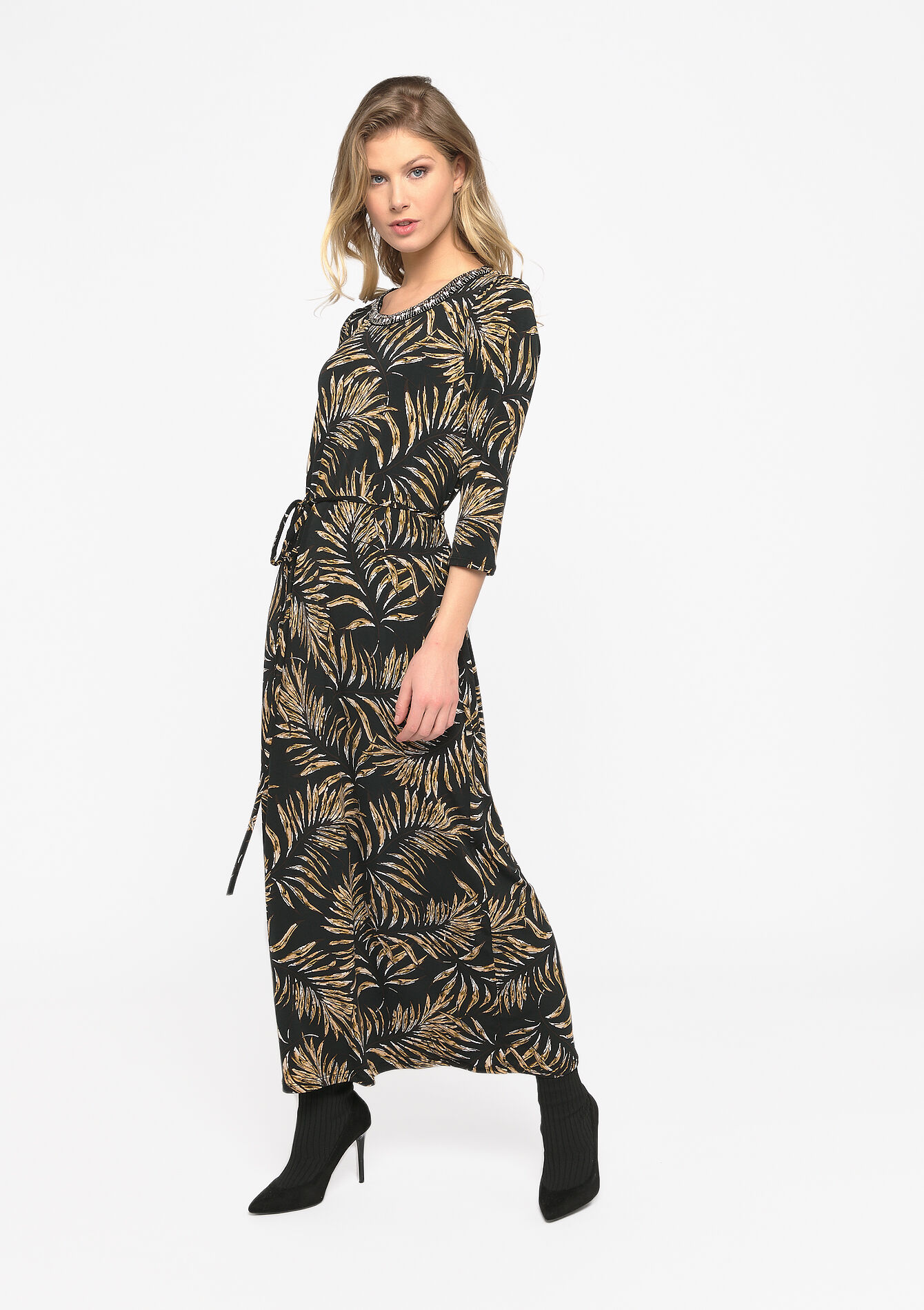 Lange Jurk Lola Liza Jurk LOLALIZA Maxi Jurk Fuchsia Kopen? Morgen