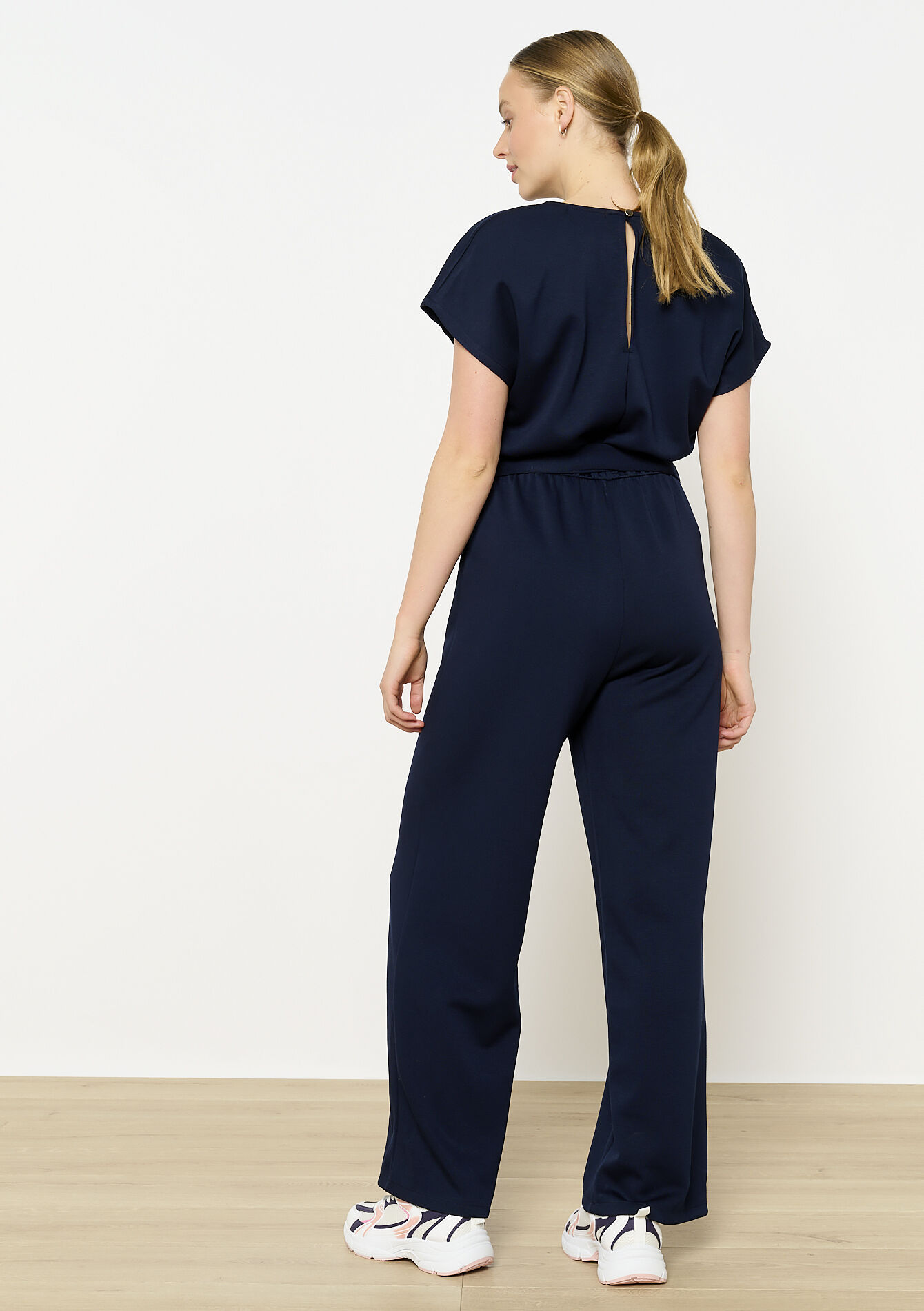 Combinaison en tissu sweat, Combinaison en tissu sweat - NAVY BASIC - 06004612_2723