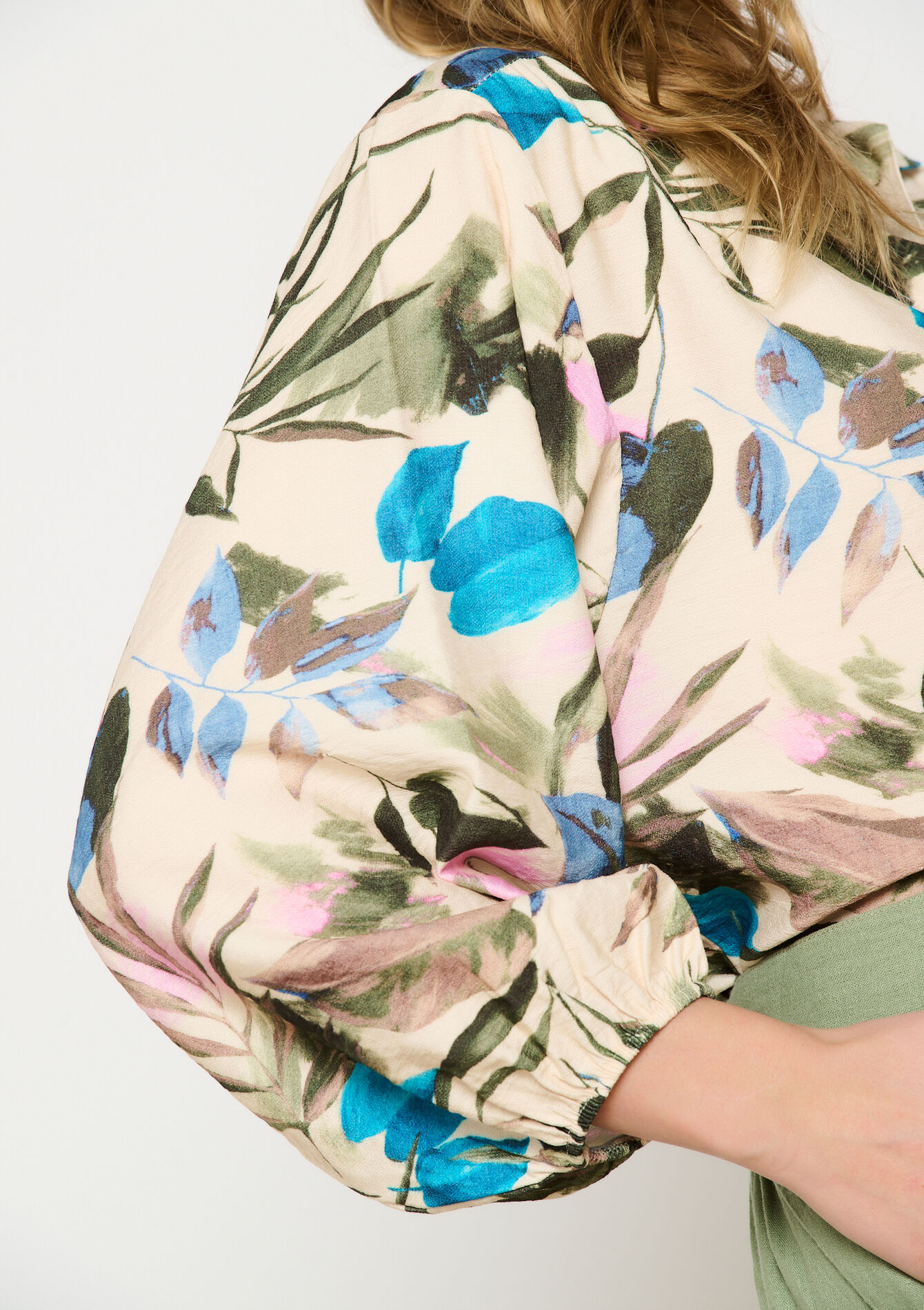 Hemd met bloemenprint, Hemd met bloemenprint - VANILLA WHITE - 05702784_1013