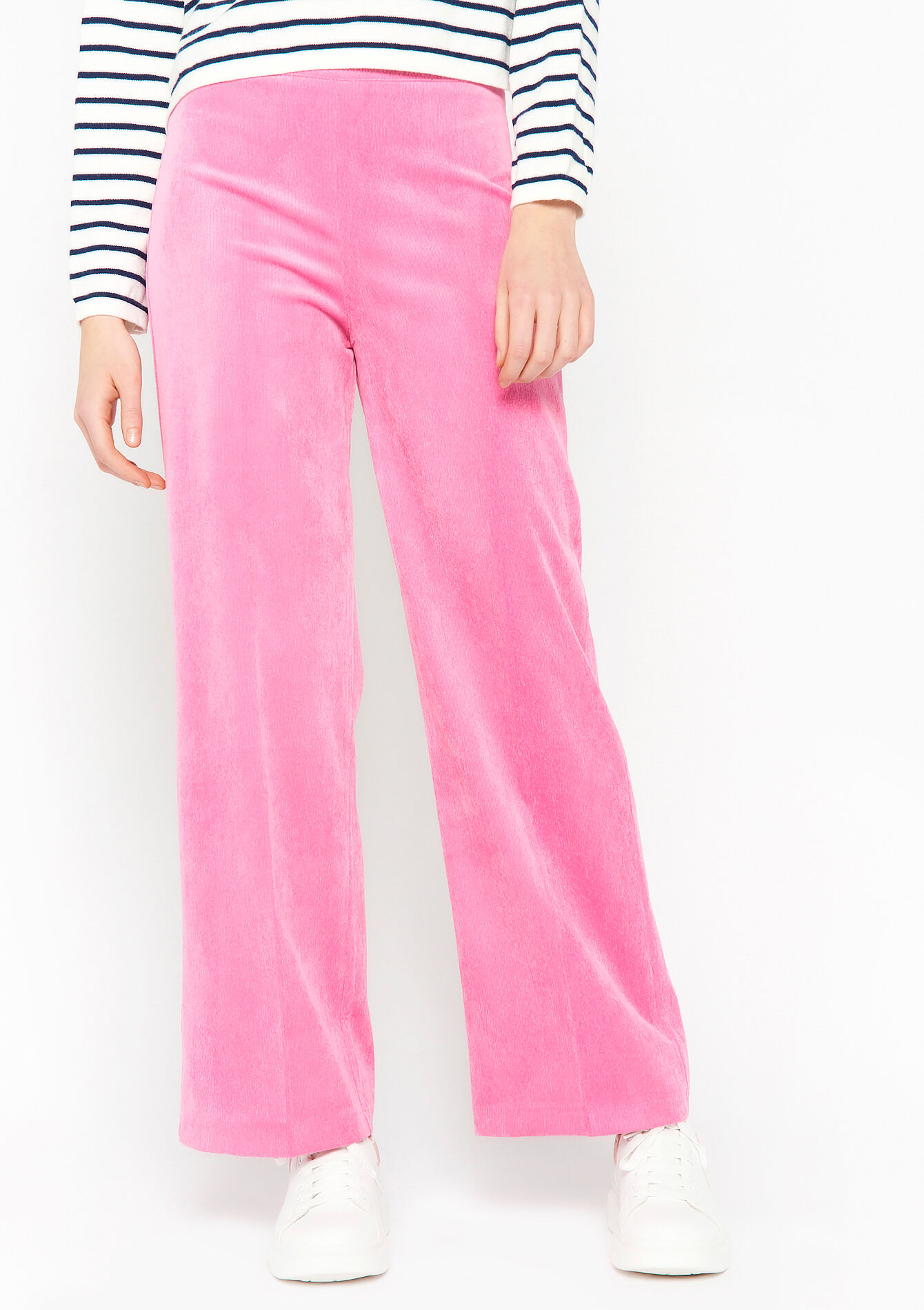 Corduroy trousers, Corduroy trousers - PINK BUBBLEGUM - 06600720_1477