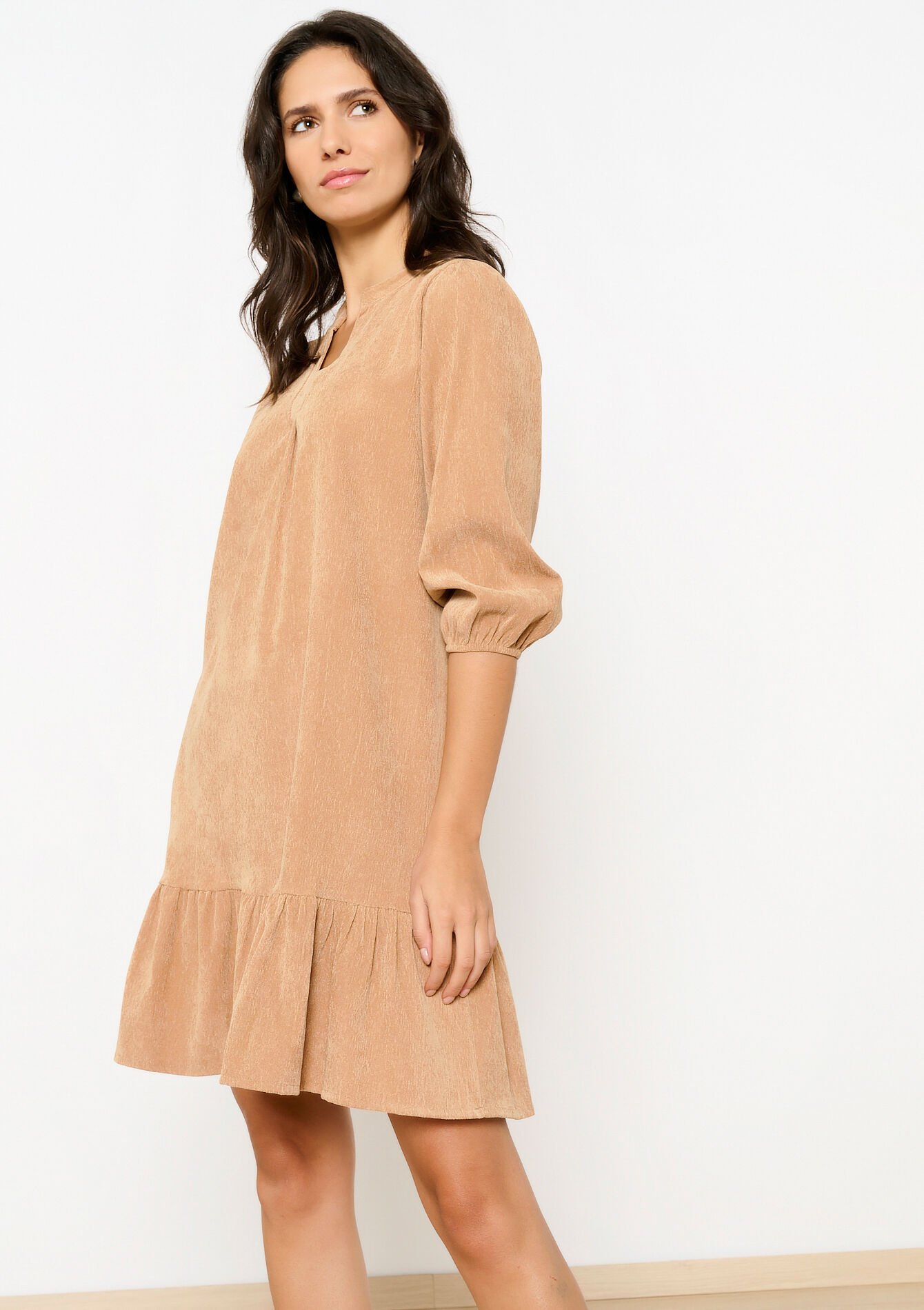 Corduroy jurk, Corduroy jurk - CAMEL BROWN - 08103917_3818