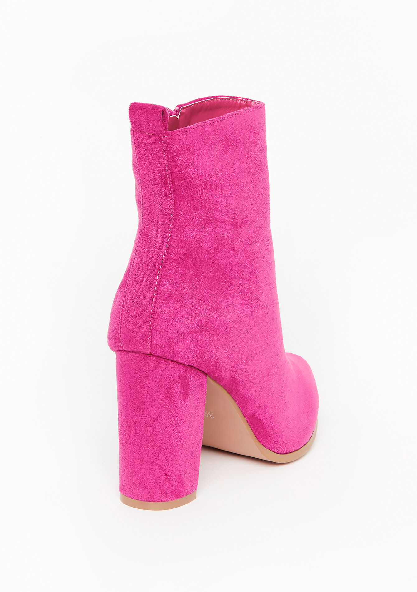 Suede boots, Suede boots - FUCHSIA - 13100209